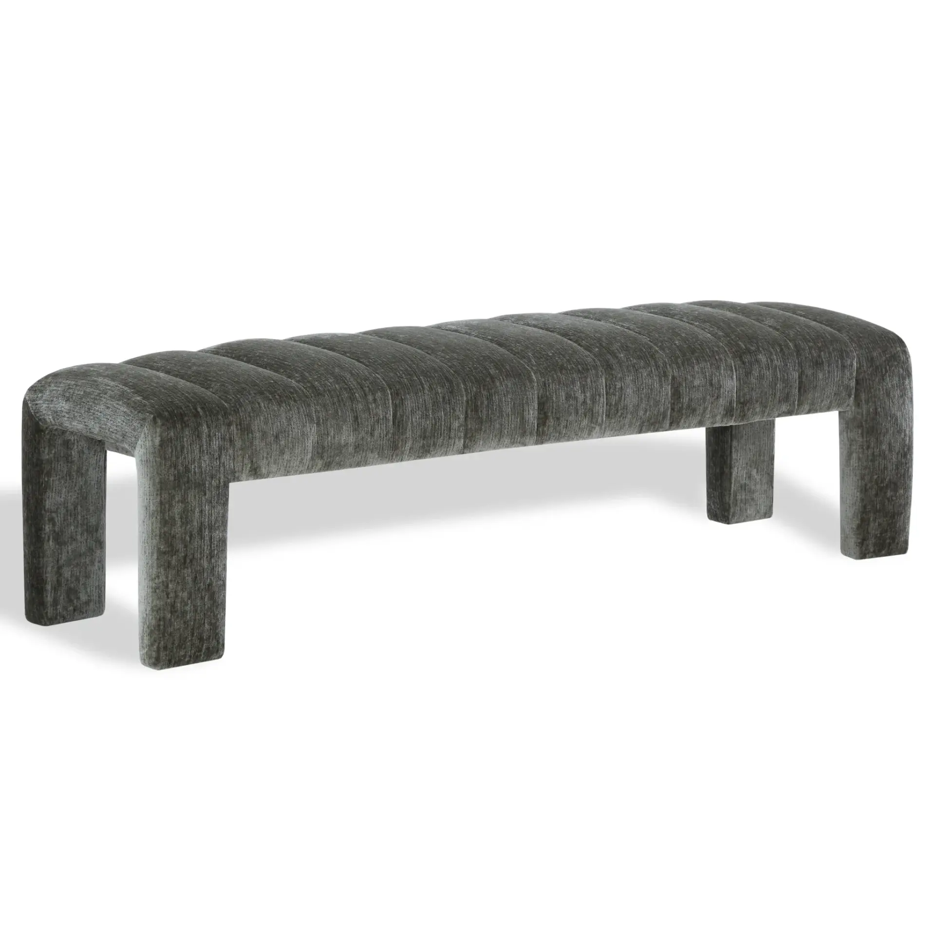 Bellisima Channel Tufted Bench
