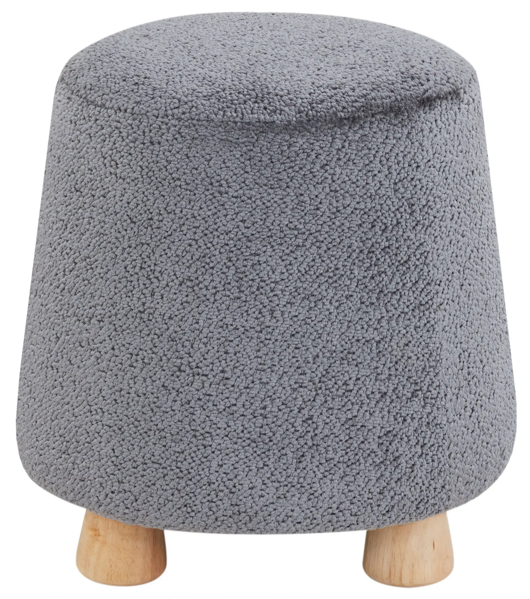 Denison Round Chenille Ottoman