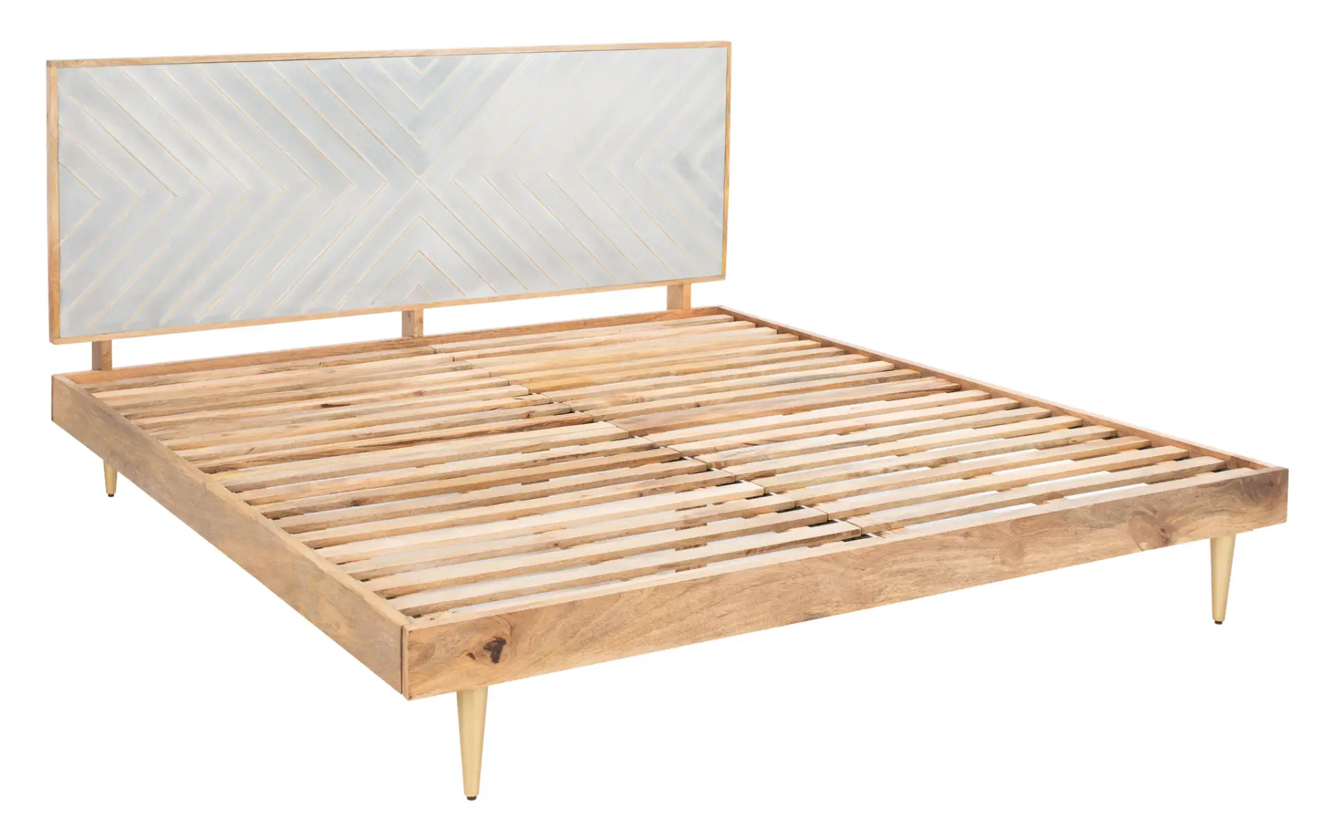 Leni Gold Inlaid Cement Bed