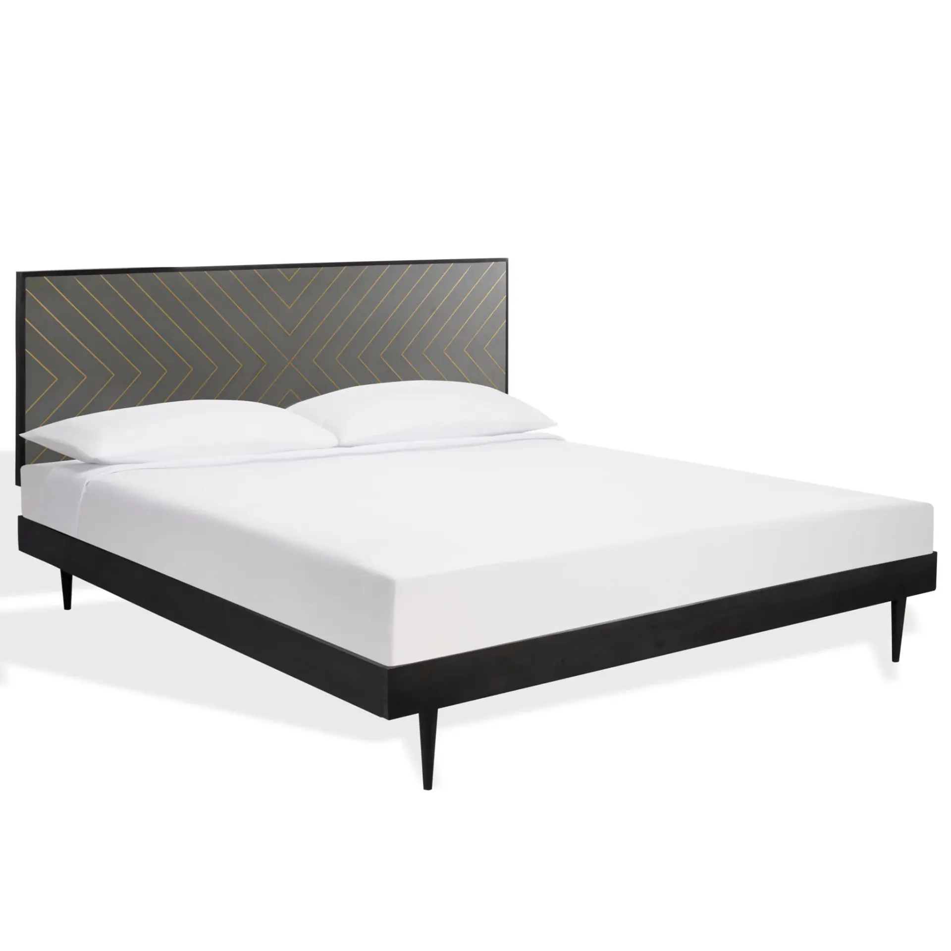Leni Gold Inlaid Cement Bed
