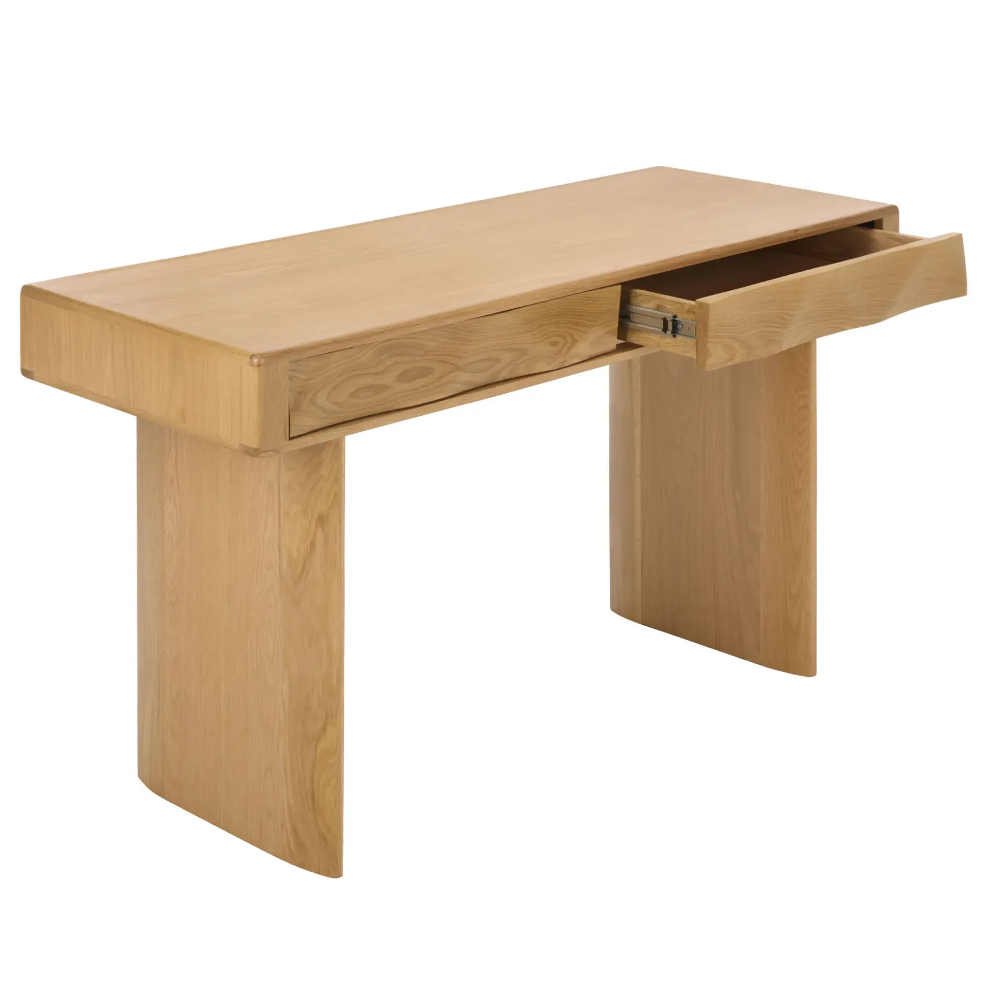 Nikoletta Two-Drawer Wood Desk