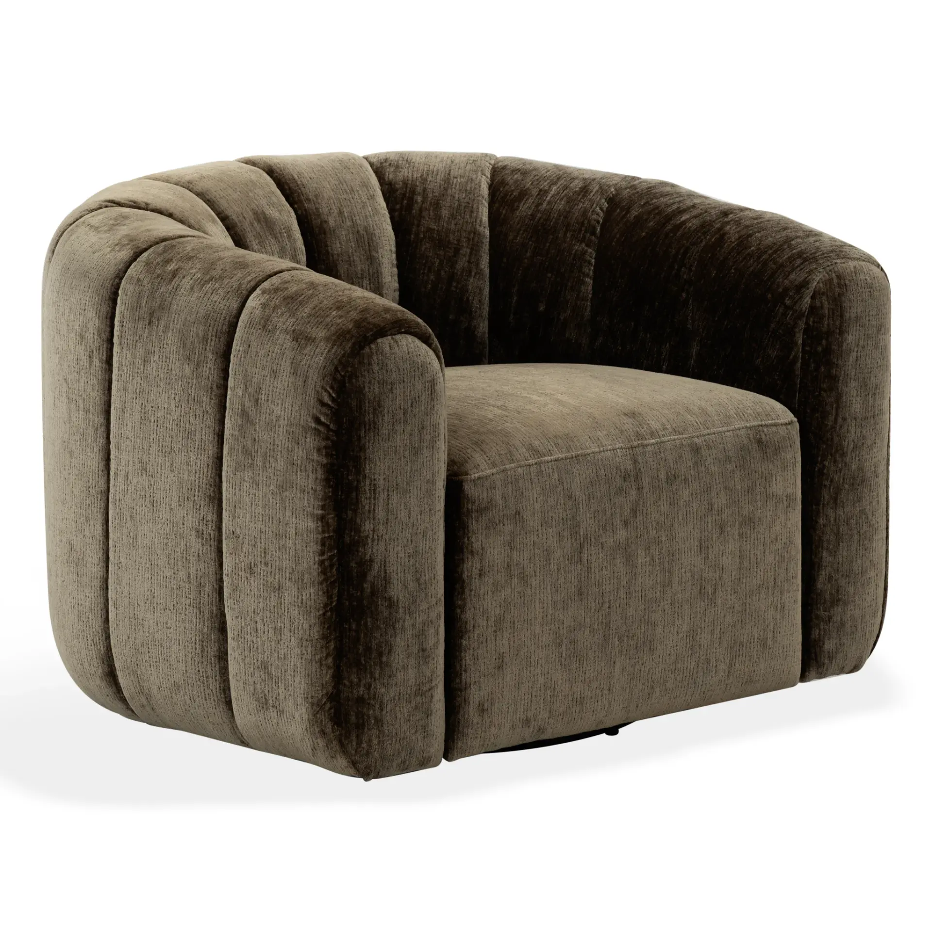 Demetri Boucle Swivel Chair