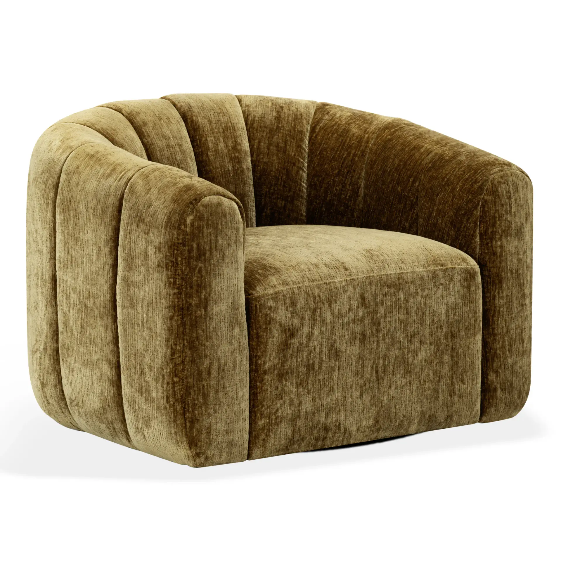 Demetri Boucle Swivel Chair