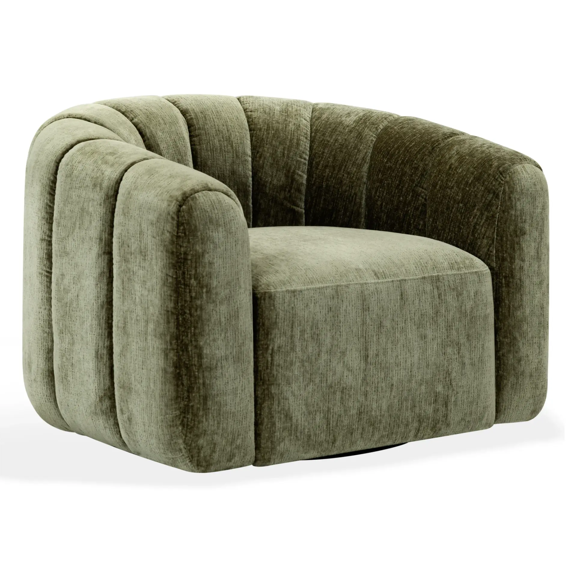 Demetri Boucle Swivel Chair