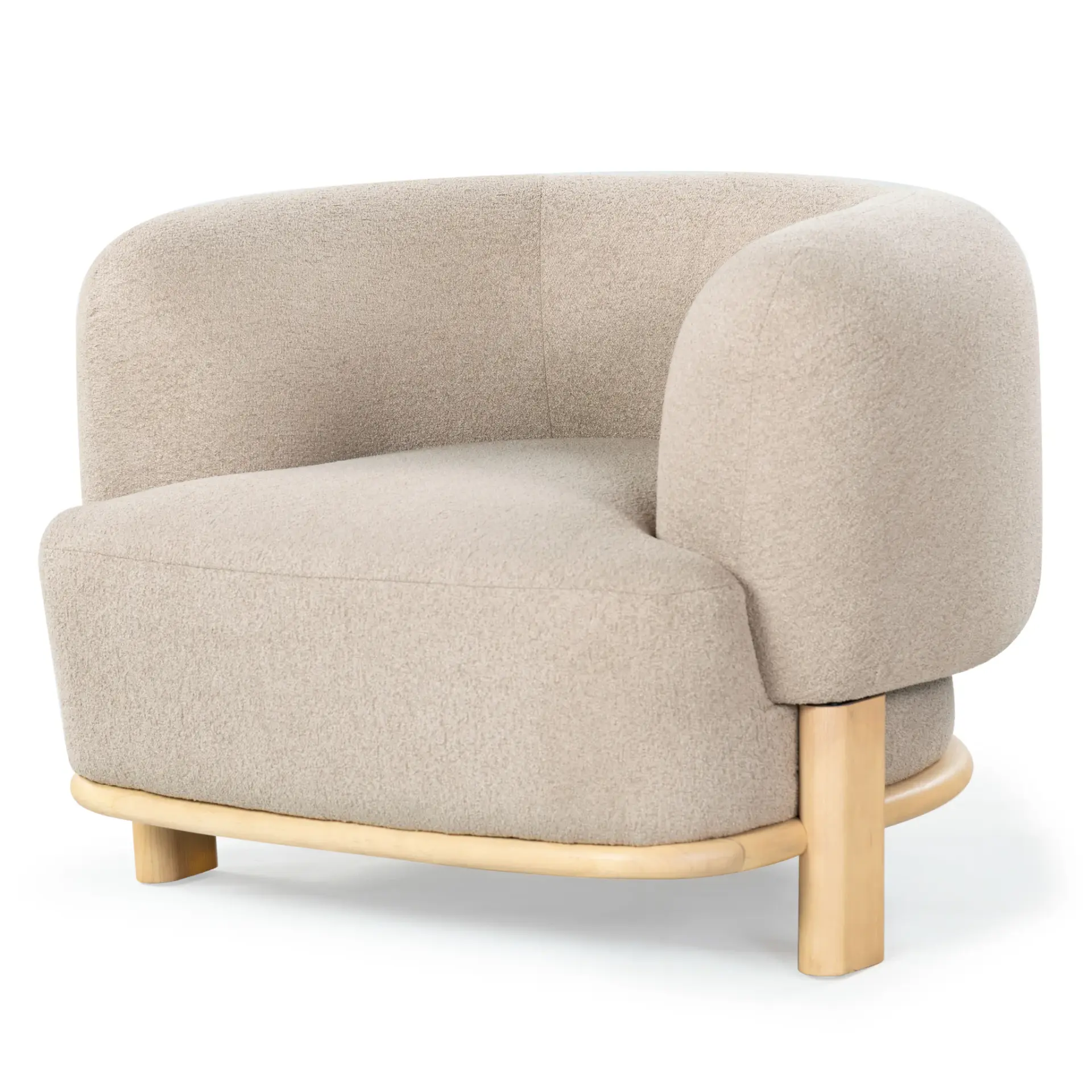 Oscar Boucle Accent Chair
