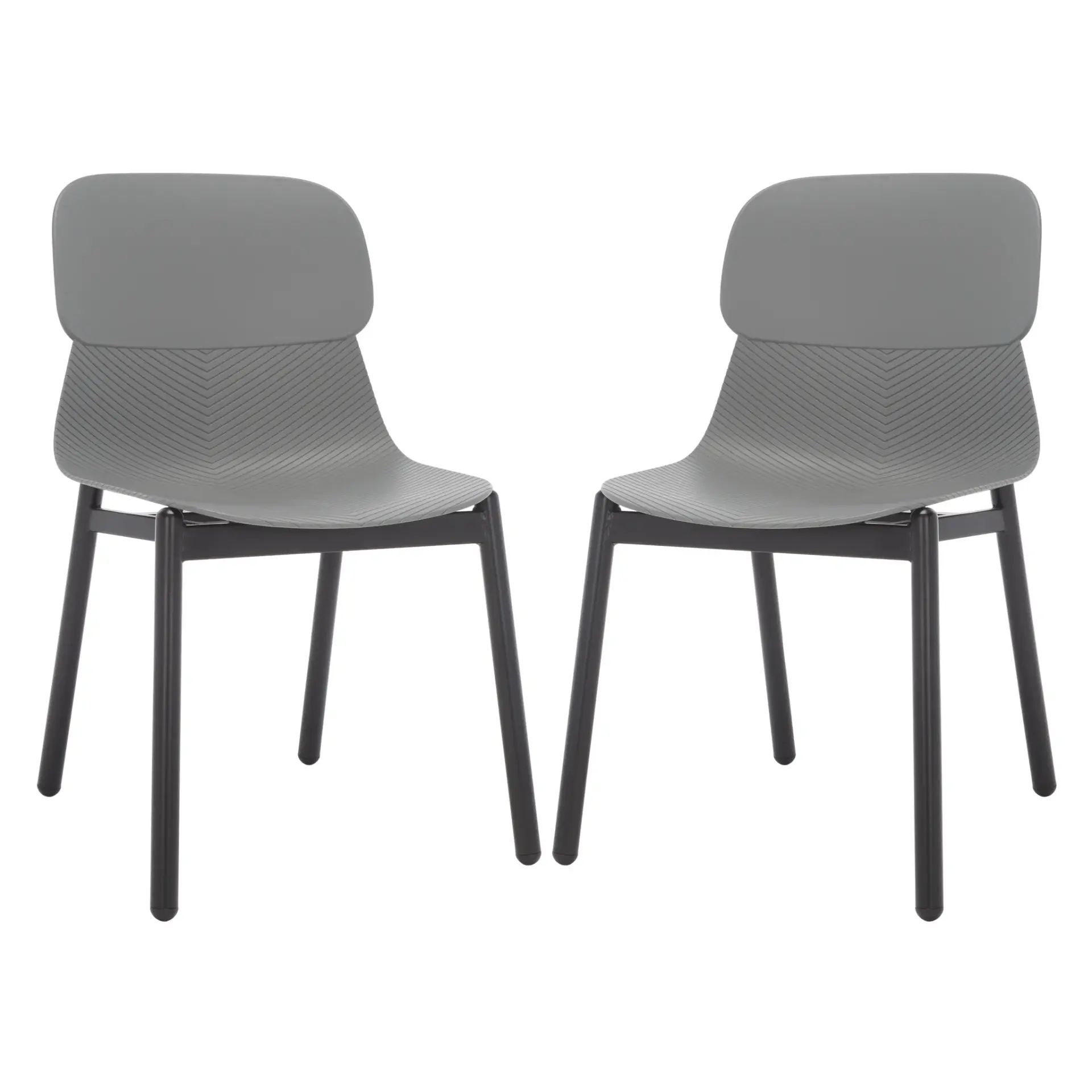 Abbie Molded Plastic Dining Chair (Set of 2)
