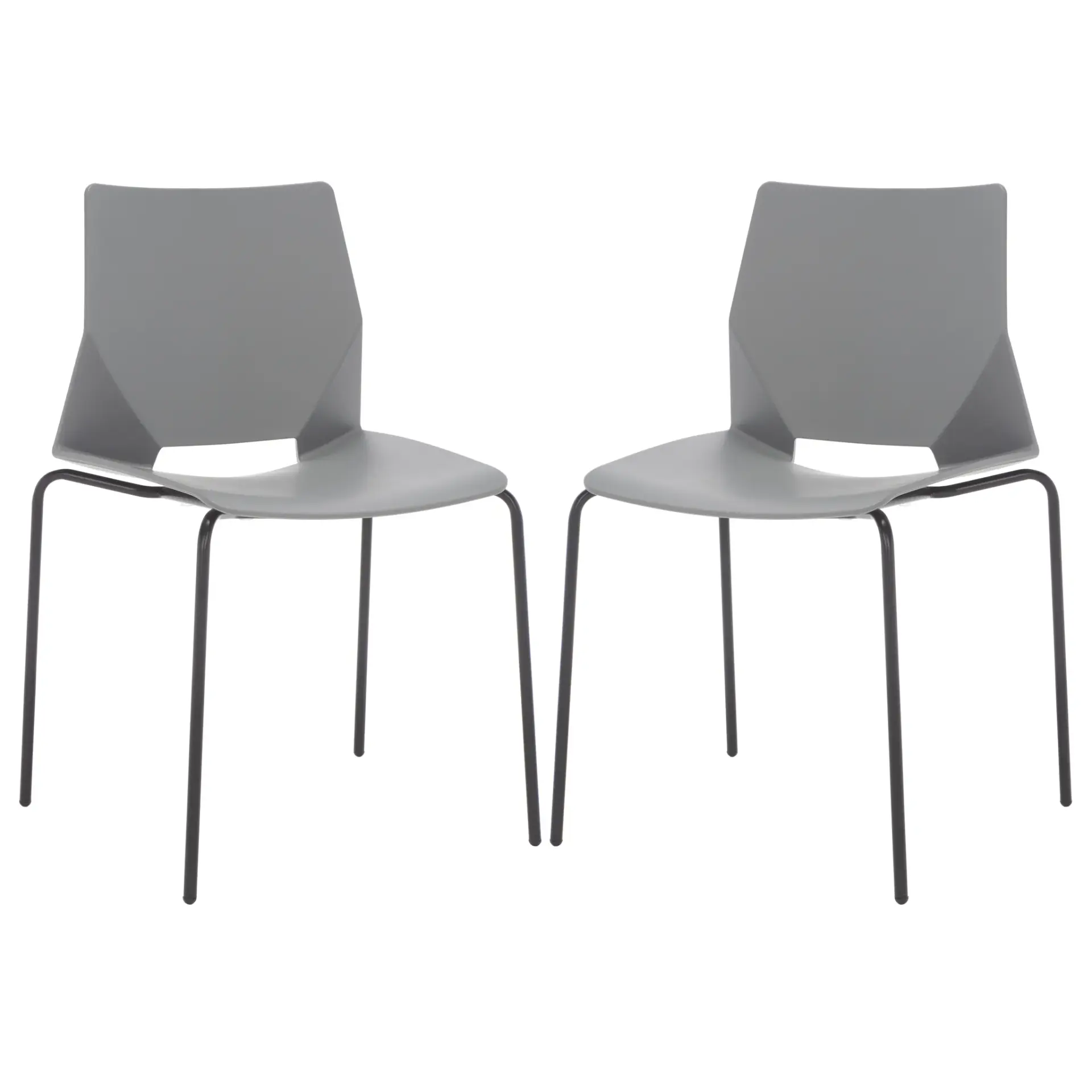 Nellie Molded Plastic Dining Chair (Set of 2)