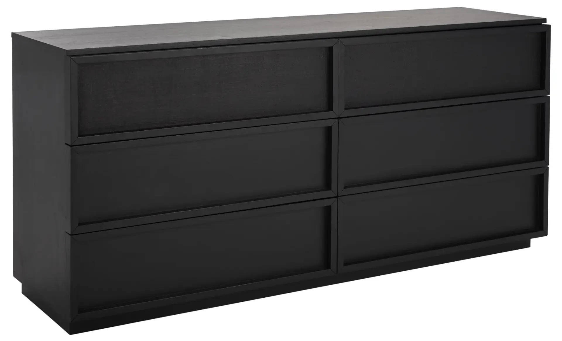 Zeus Six-Drawer Wood Dresser