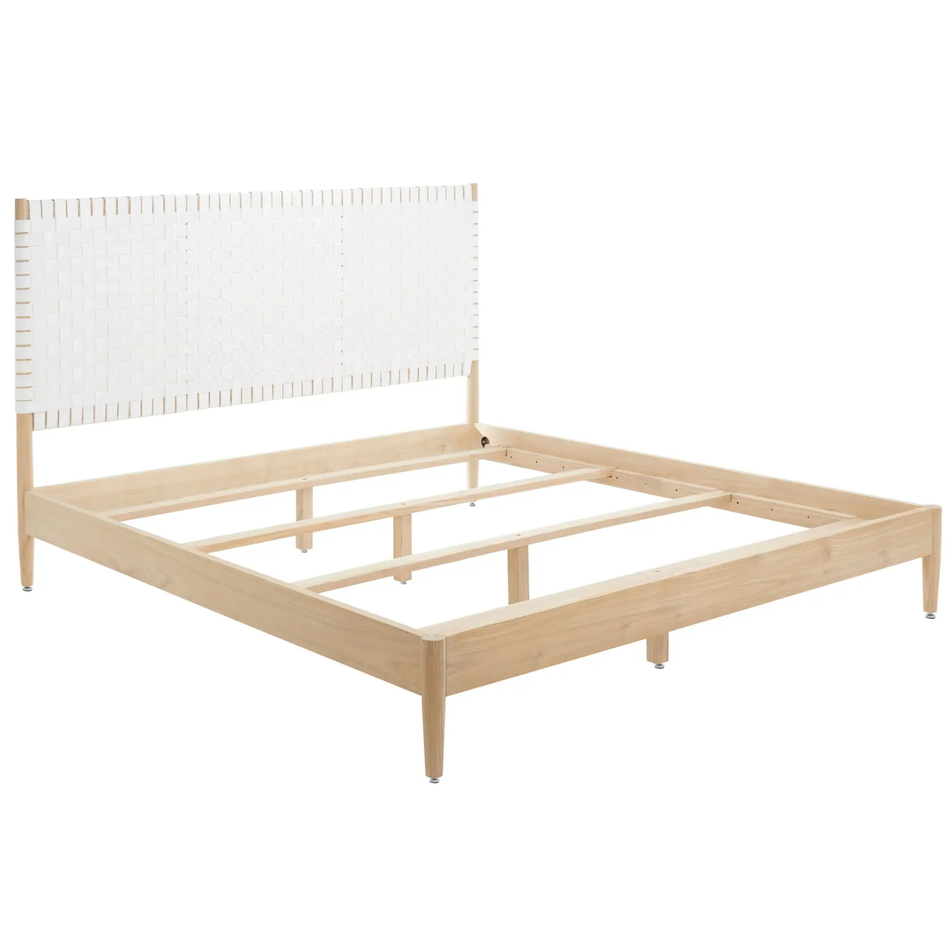 Cassity Leather Headboard Bed