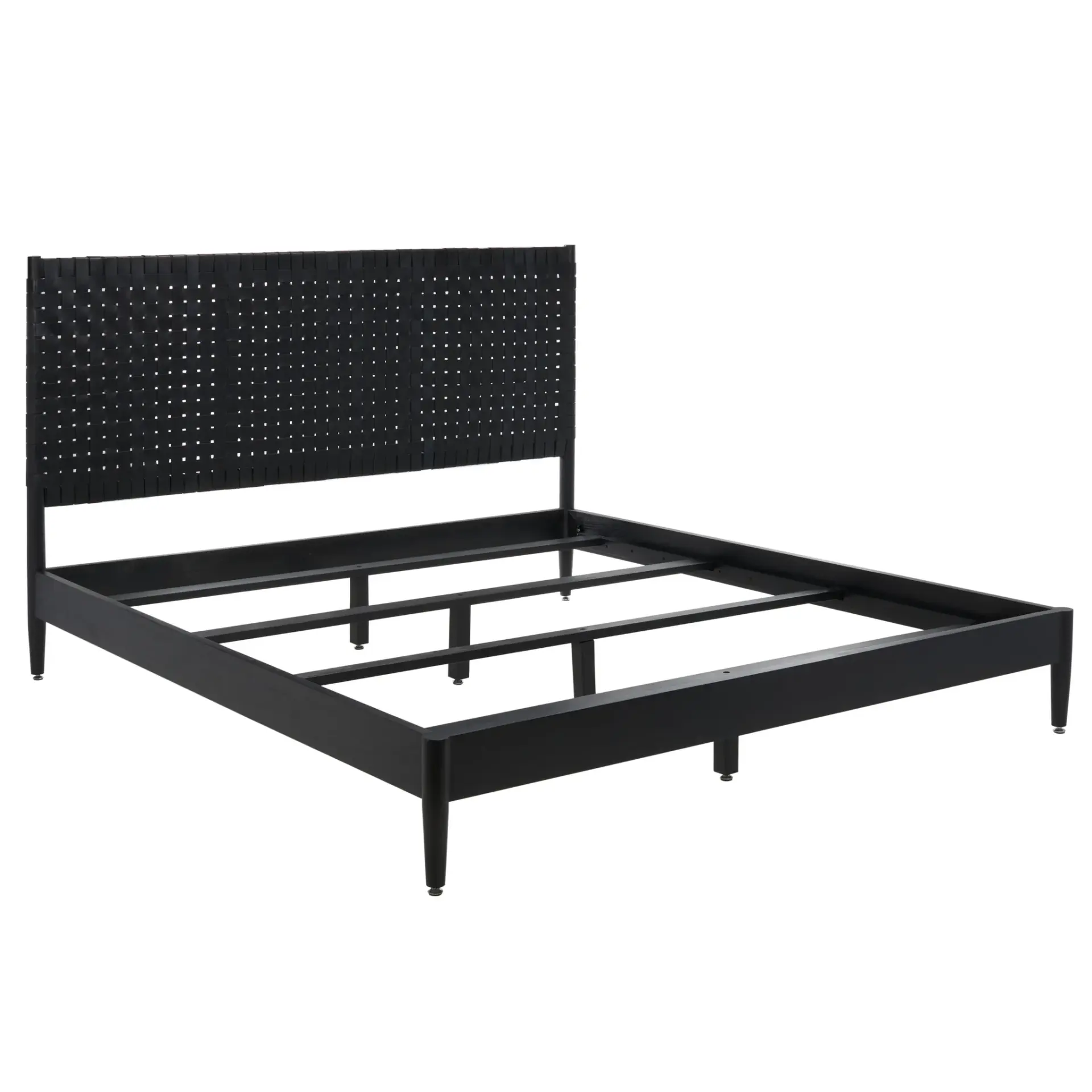 Cassity Leather Headboard Bed