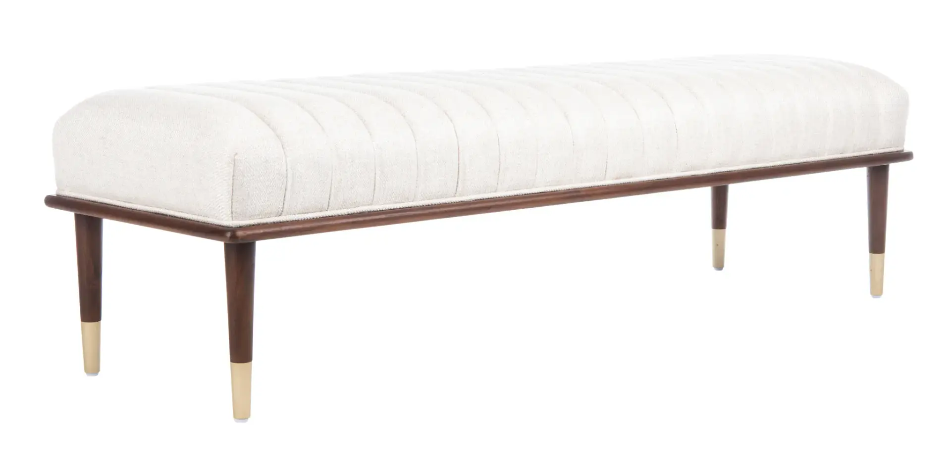 Flannery Mid-Century Bench