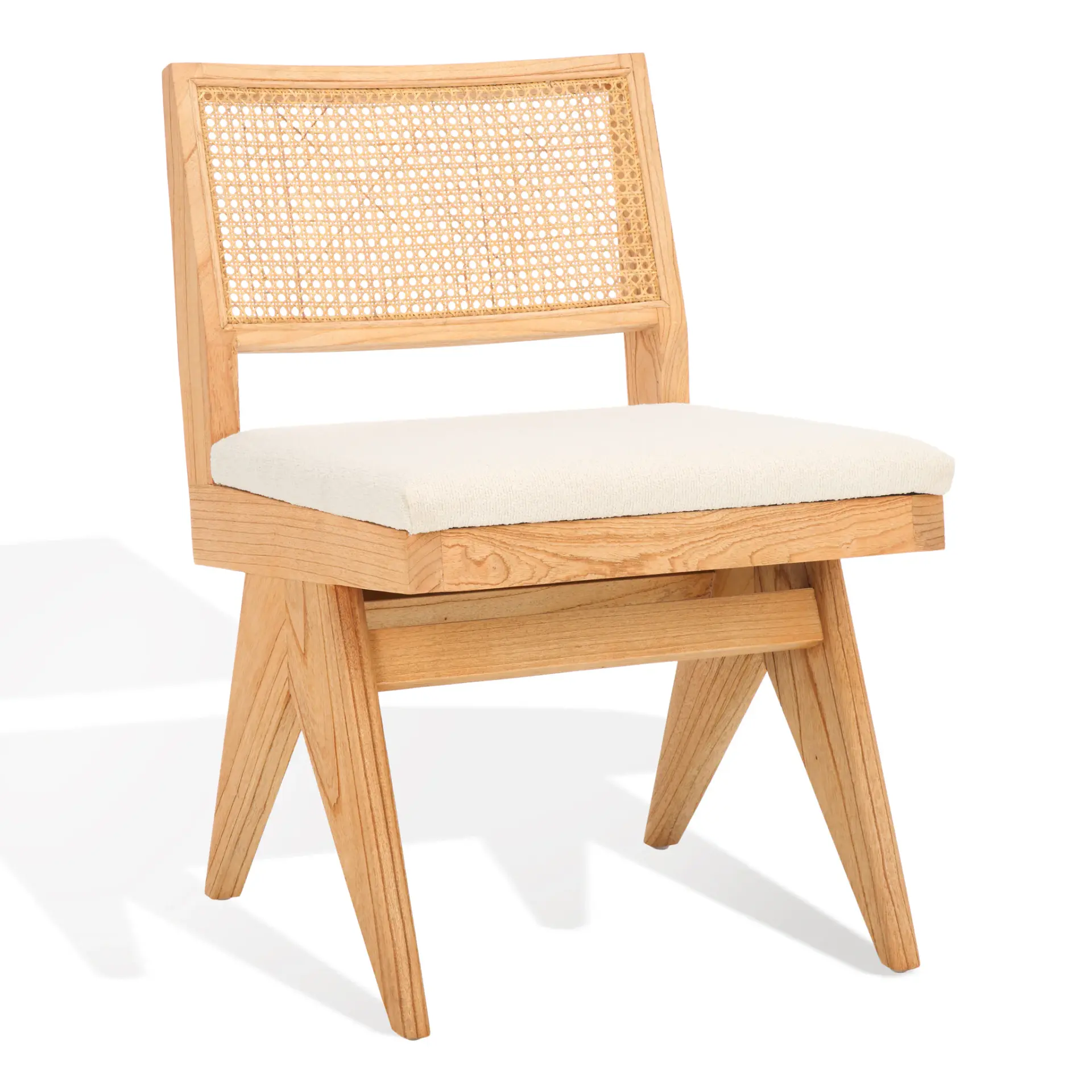 Jaqueline Rattan Back Chair