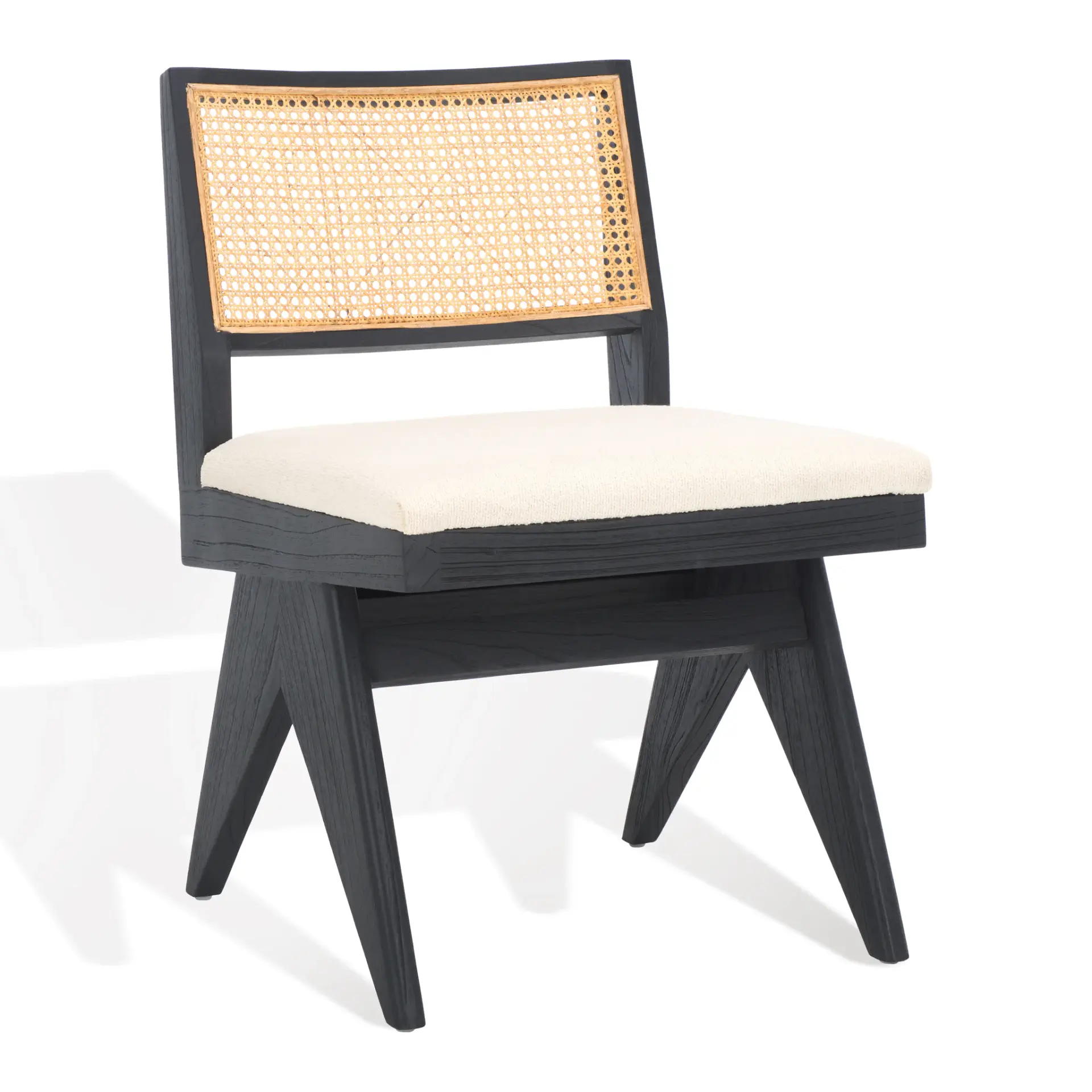 Jaqueline Rattan Back Chair