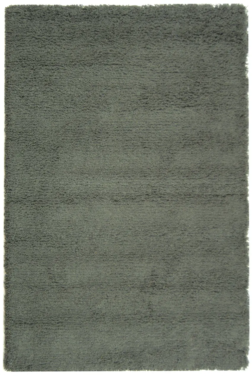 Classic Solid Hand-Tufted Shag Rug