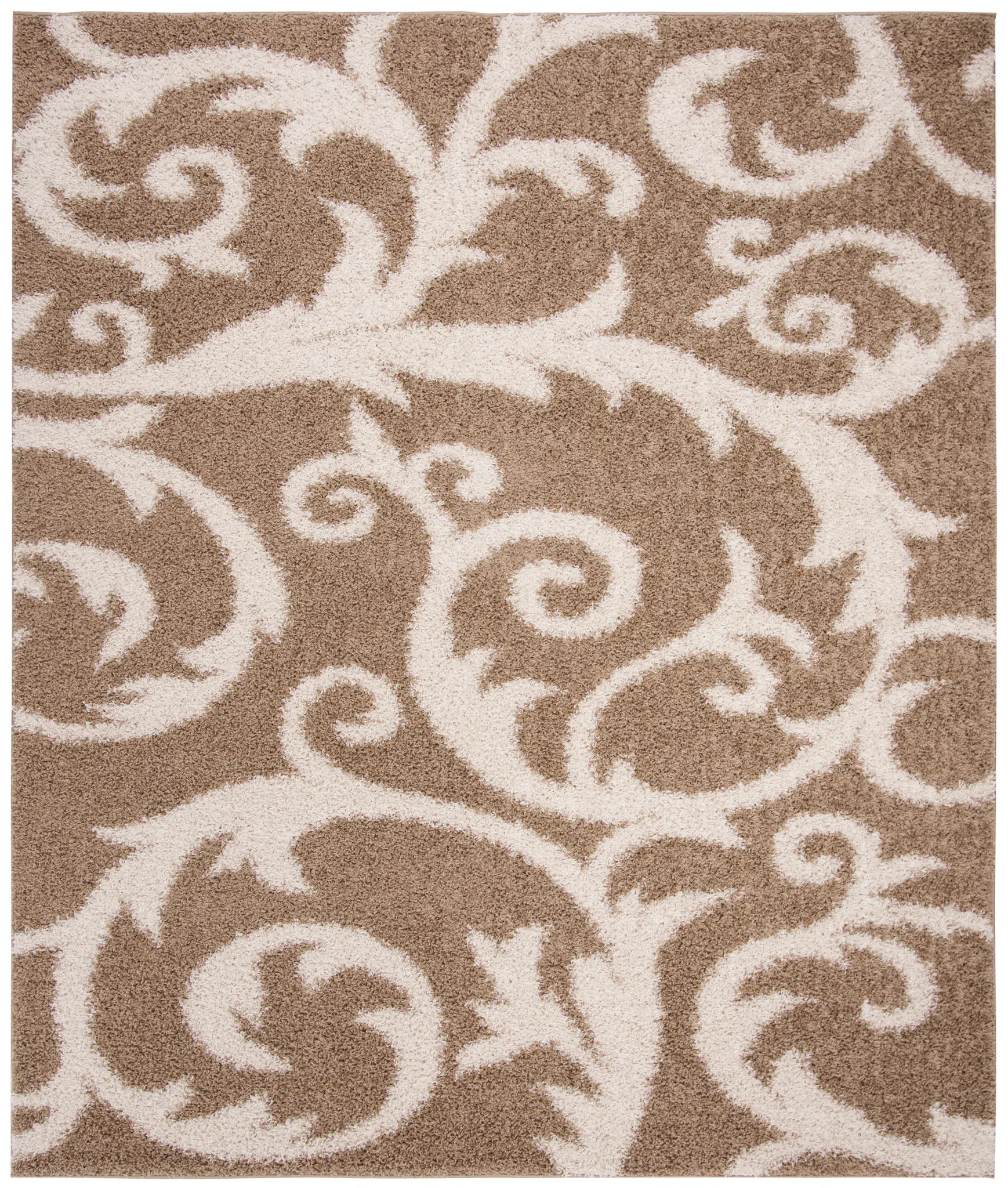 New York Scrolling Vine Shag Outdoor Rug
