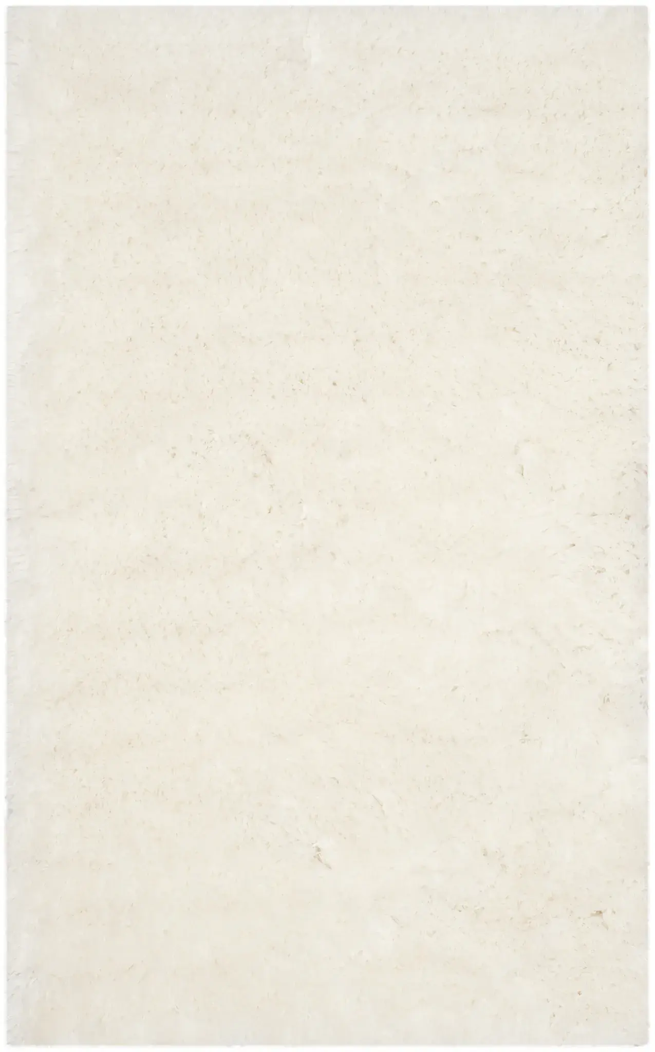 Arctic Solid Hand-Tufted Shag Rug
