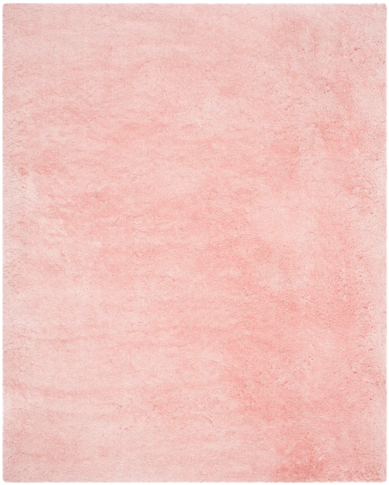 Arctic Solid Hand-Tufted Shag Rug
