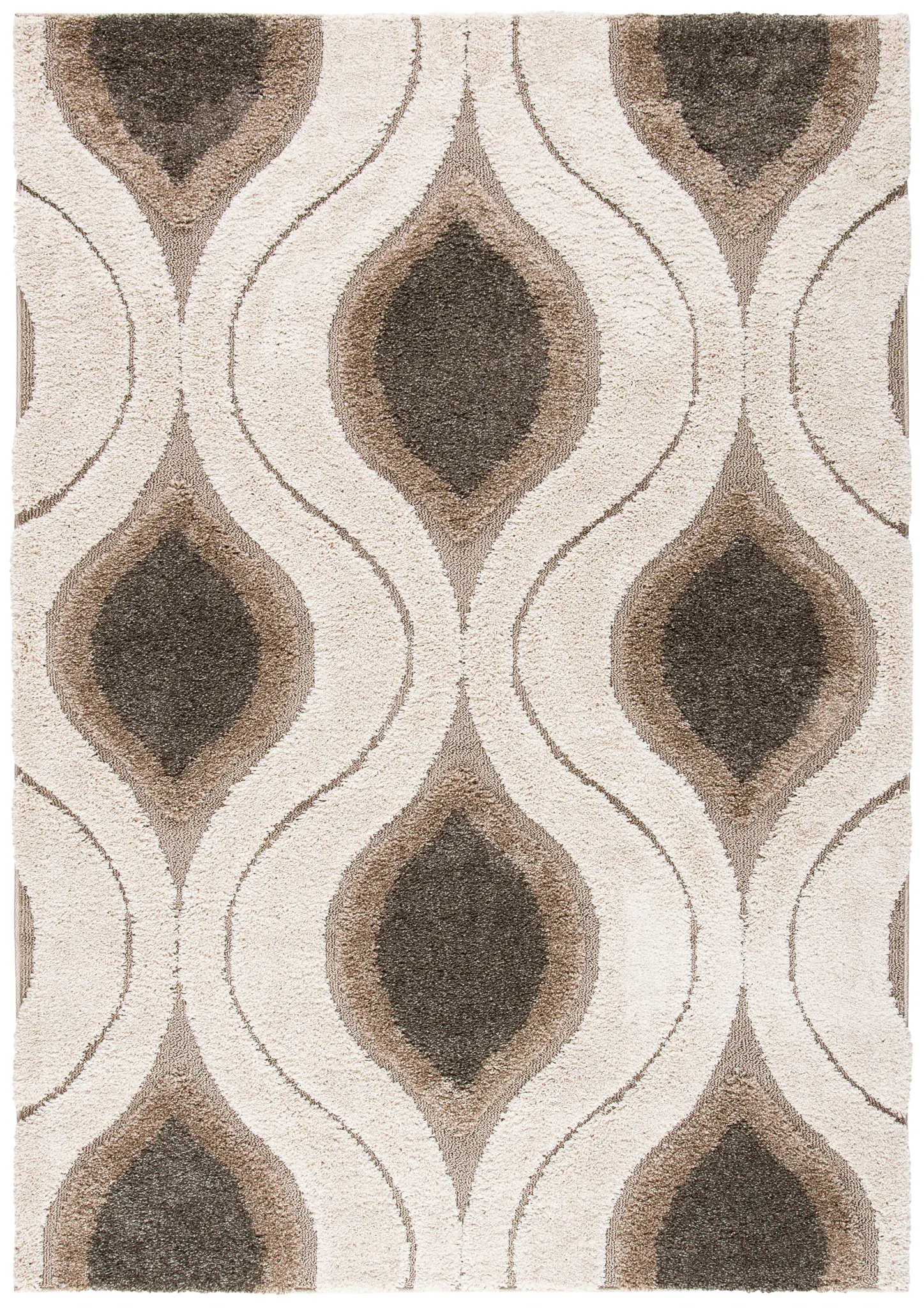 Florida Shag Curved Lattice Rug