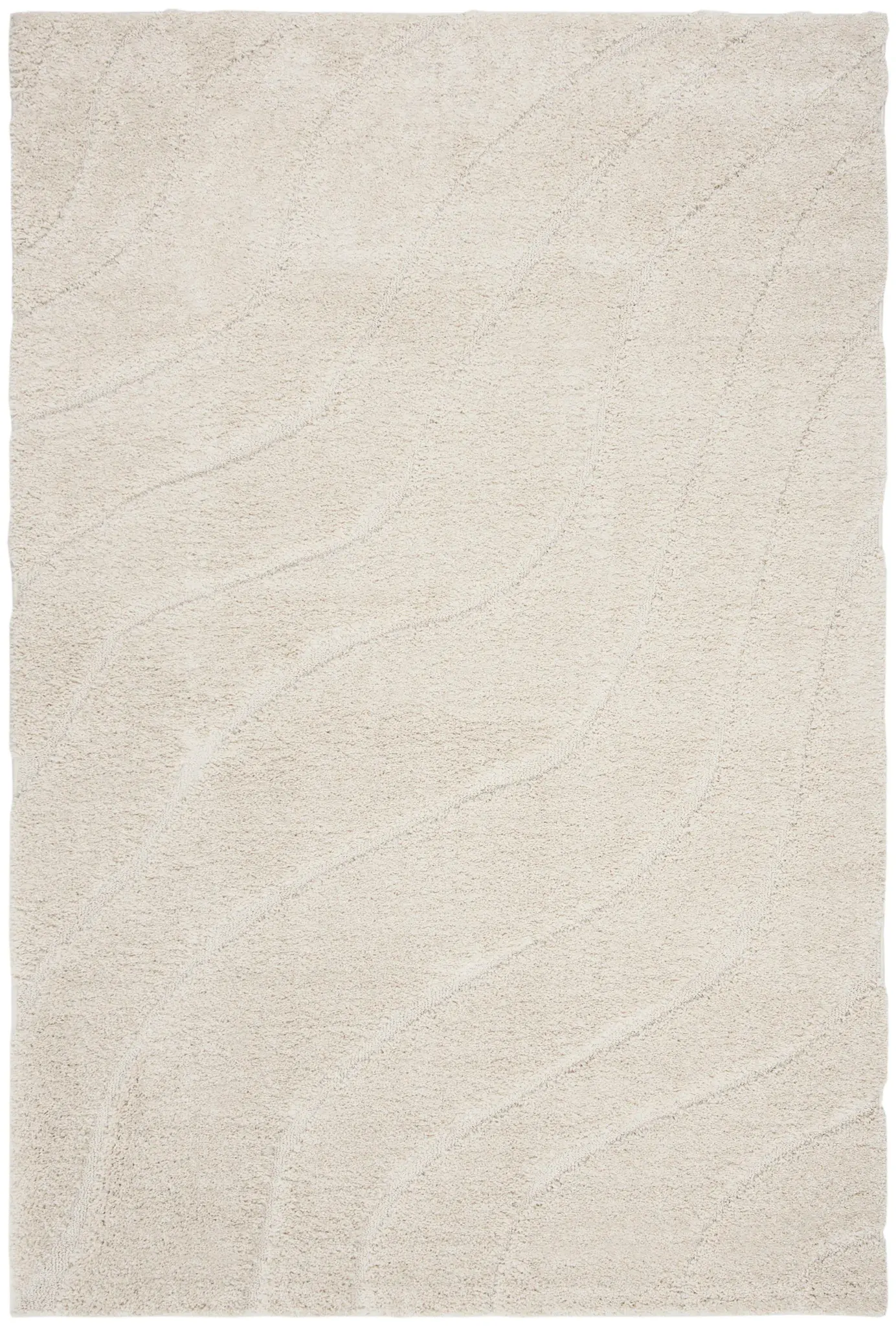 Florida Wavy Stripe Shag Rug