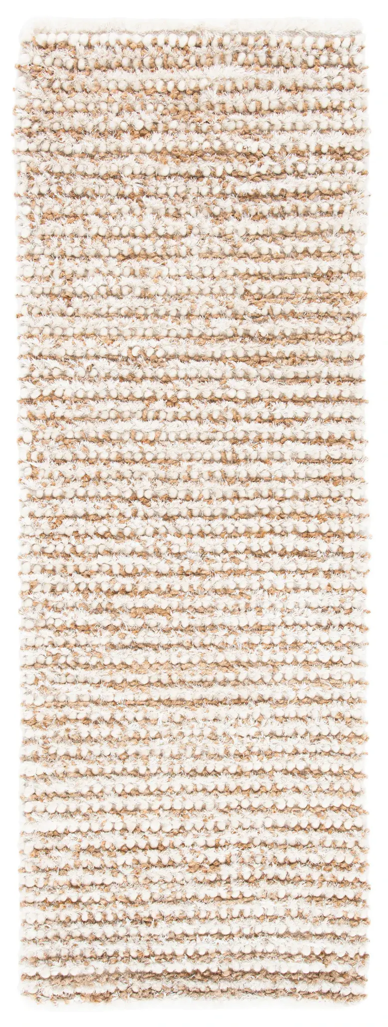 Classic Hand-Woven Aspen Handwoven Wool Shag Rug
