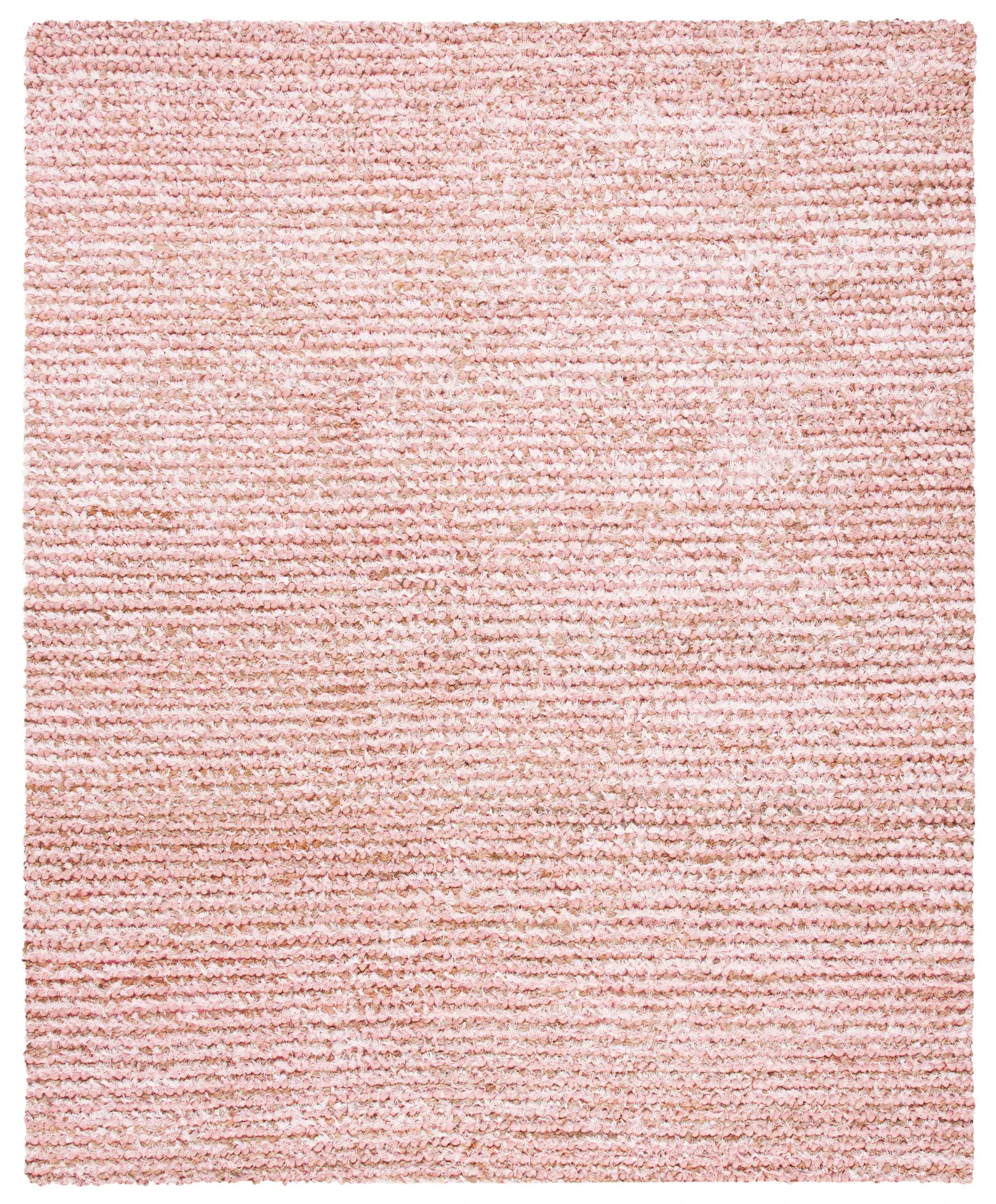 Classic Hand-Woven Aspen Handwoven Wool Shag Rug