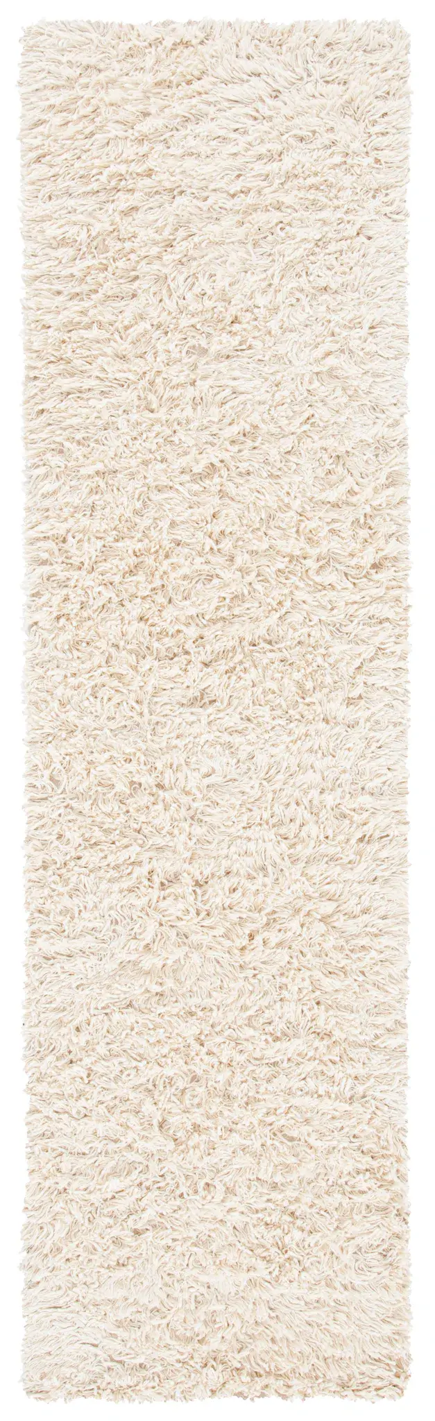 Carmel Solid Hand-Woven Wool Shag Rug