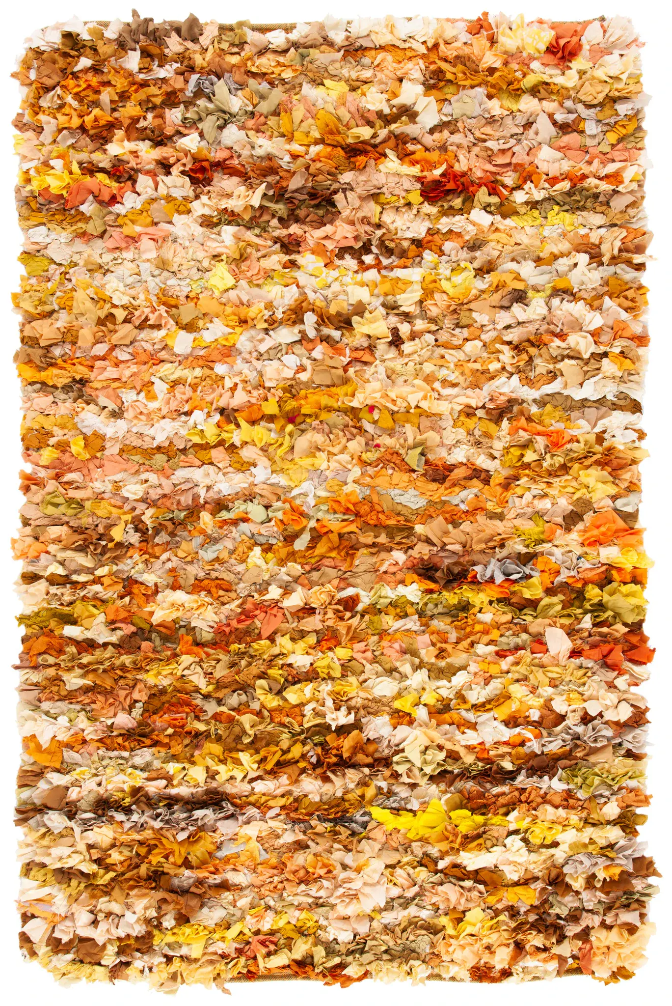 Rio Textured Solid Hand-Woven Shag Rug