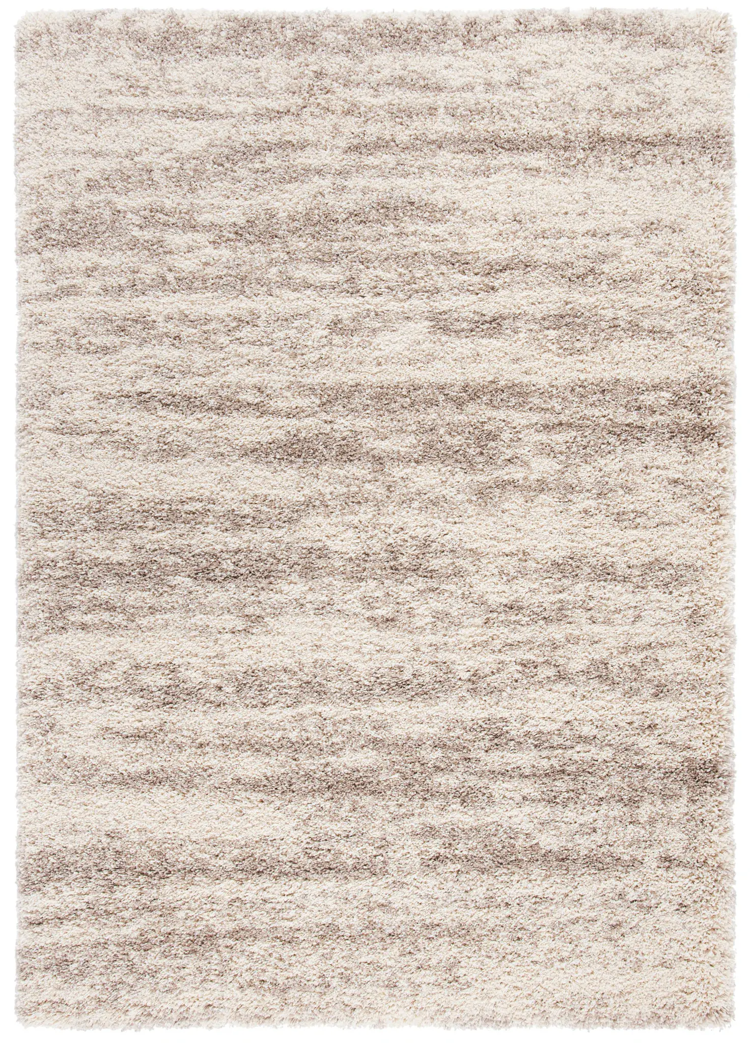 Hudson Distressed Stripe Shag Rug