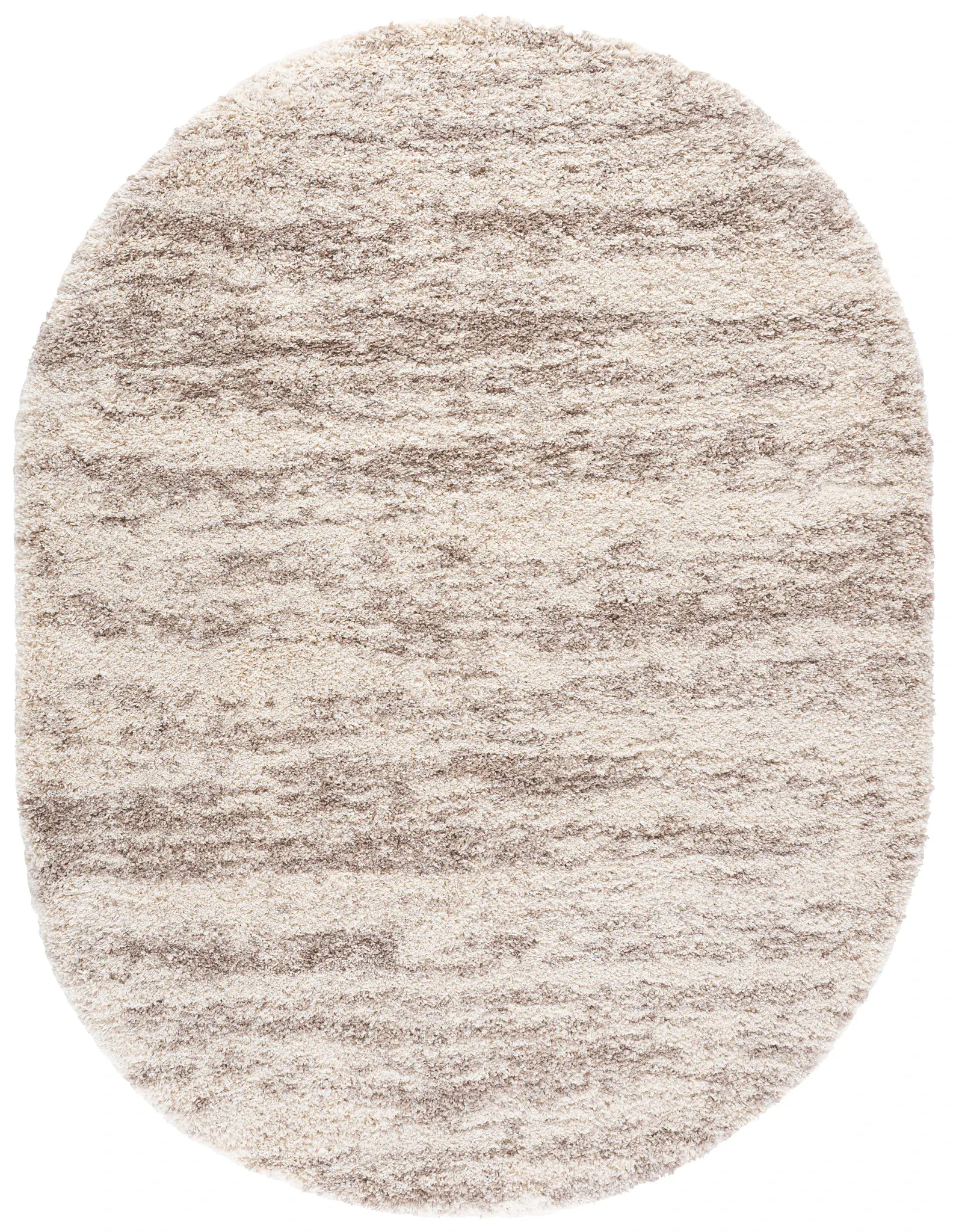 Hudson Distressed Stripe Shag Rug