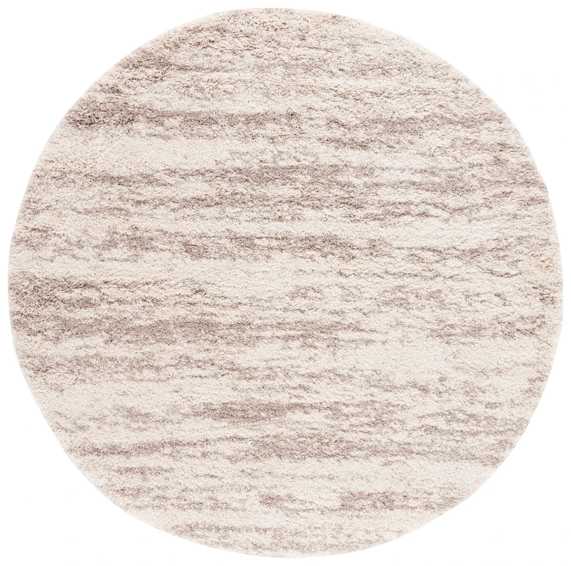 Hudson Distressed Stripe Shag Rug