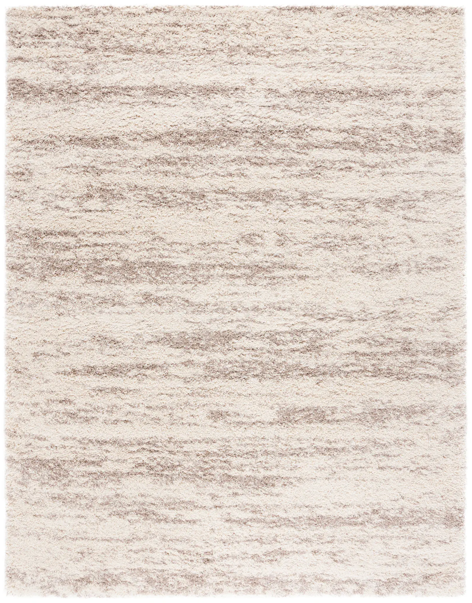 Hudson Distressed Stripe Shag Rug