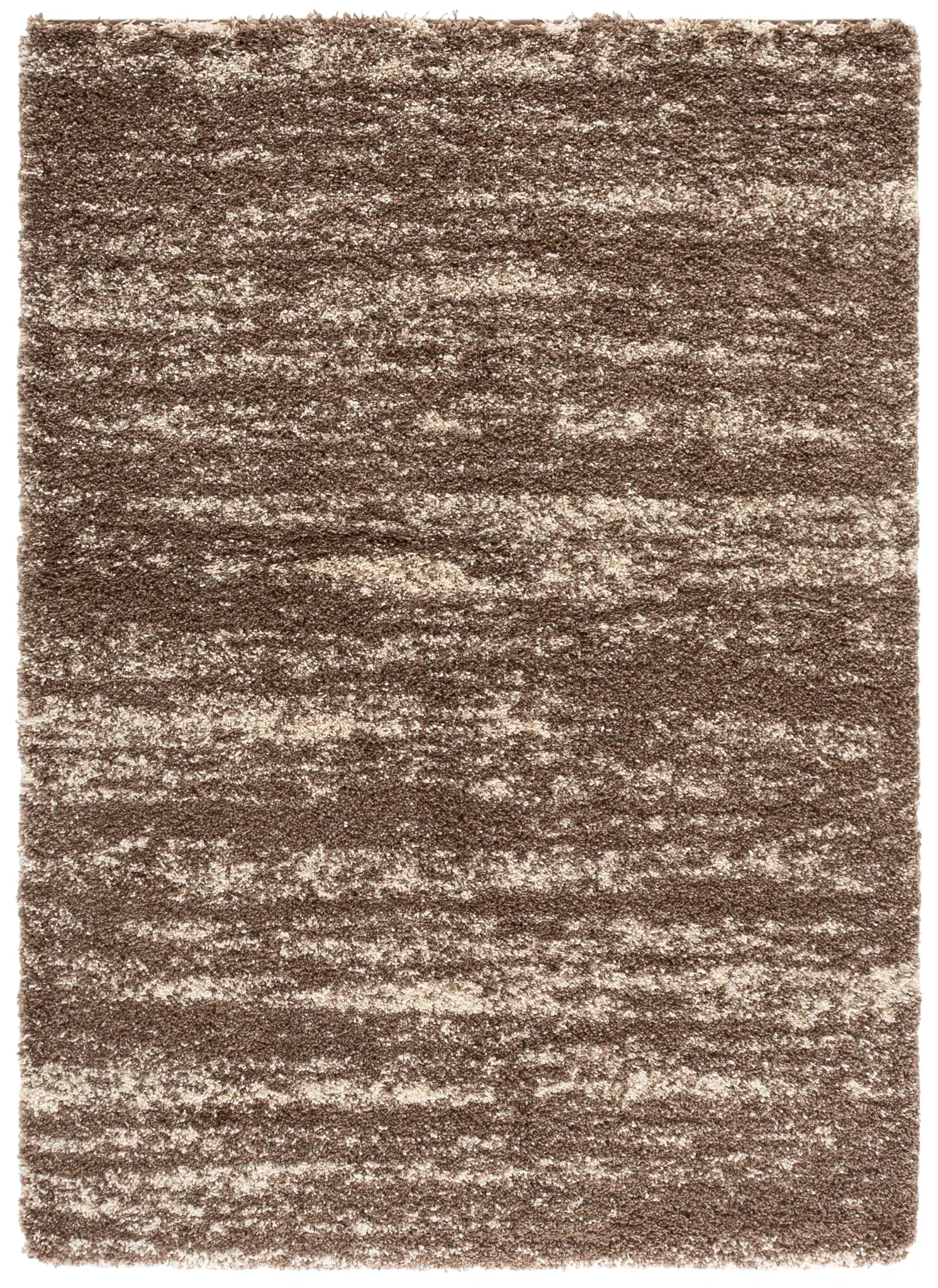 Hudson Distressed Stripe Shag Rug