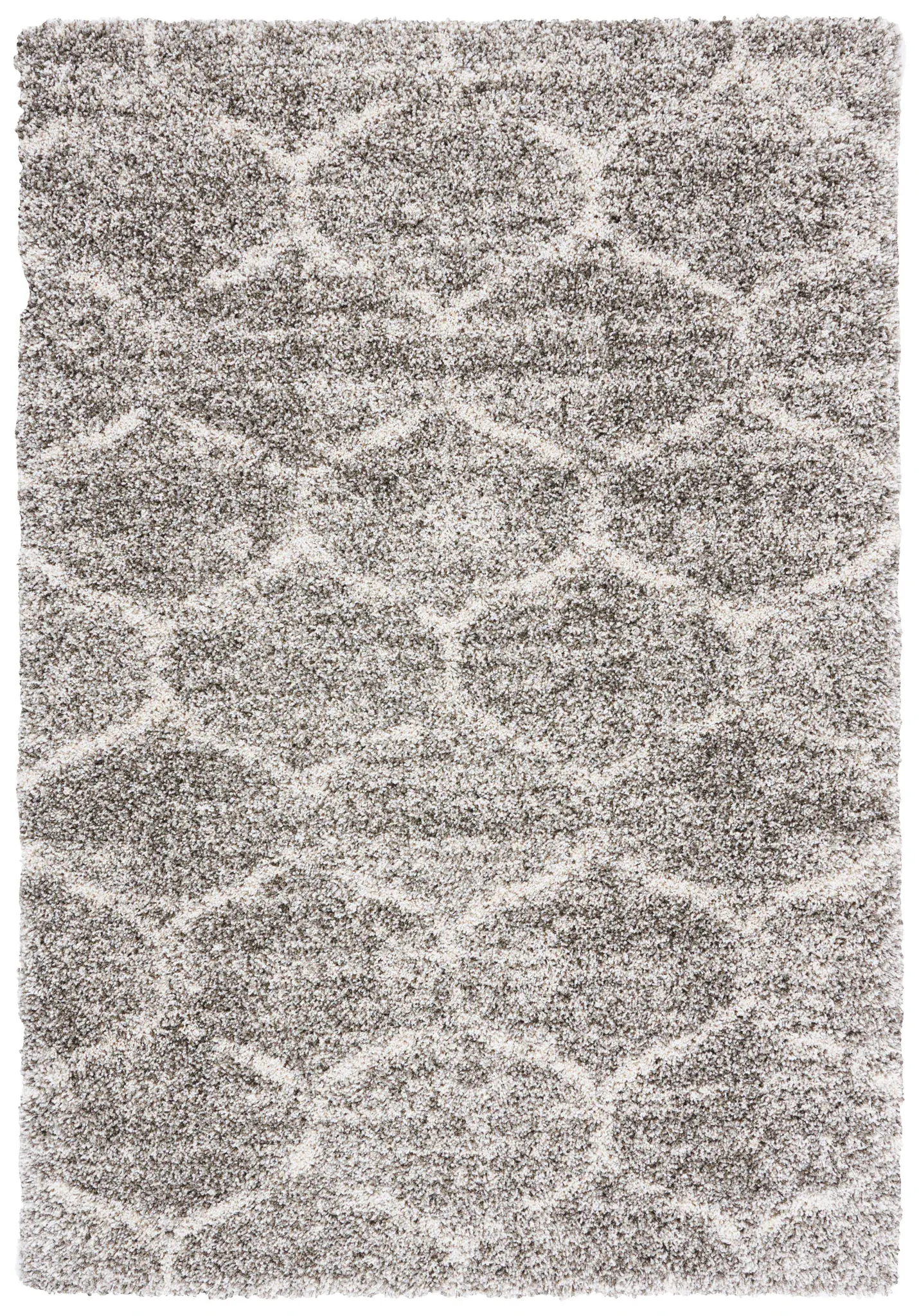 Hudson Ogee Trellis Shag Rug