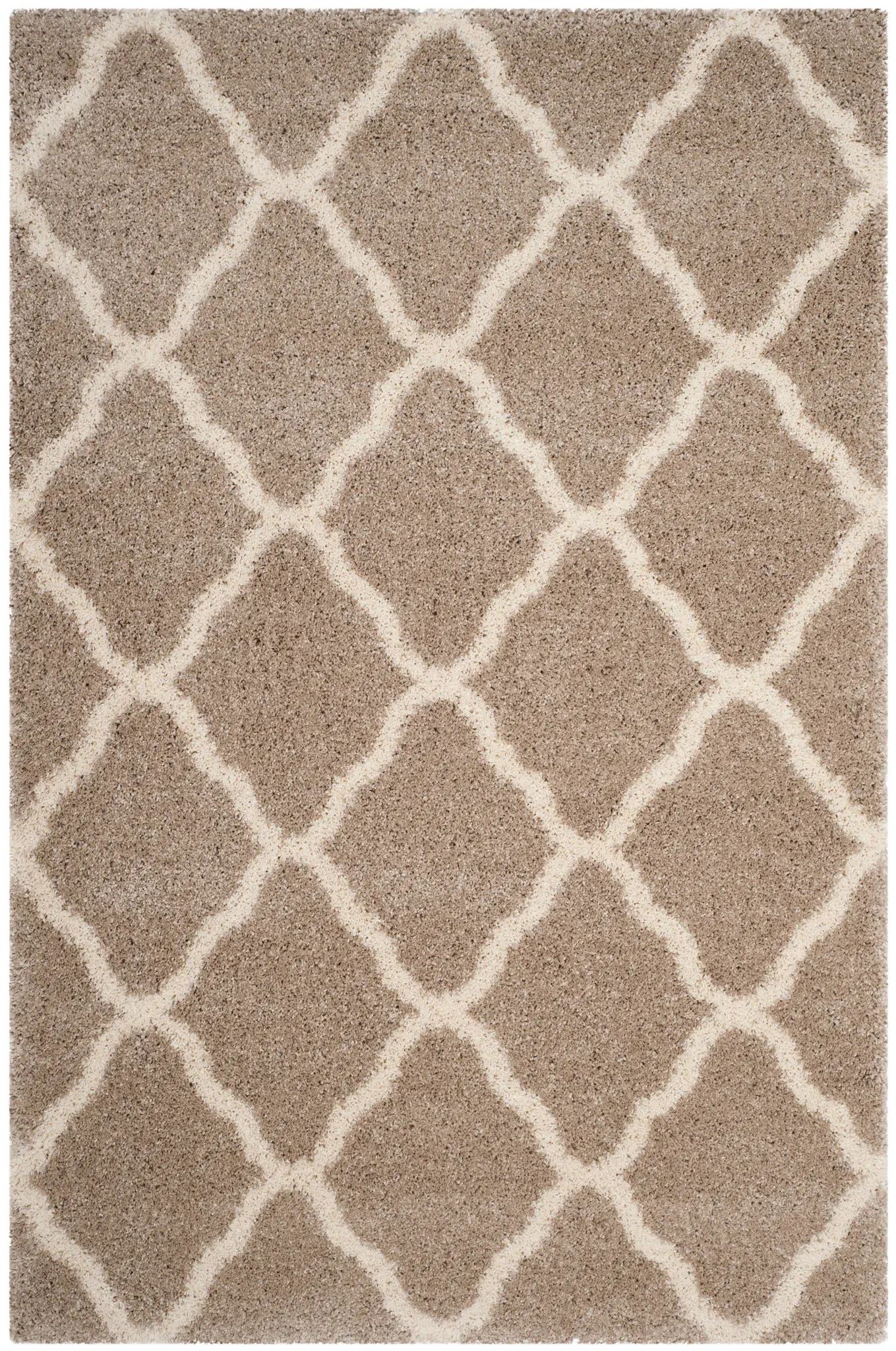 Hudson Trellis Shag Rug