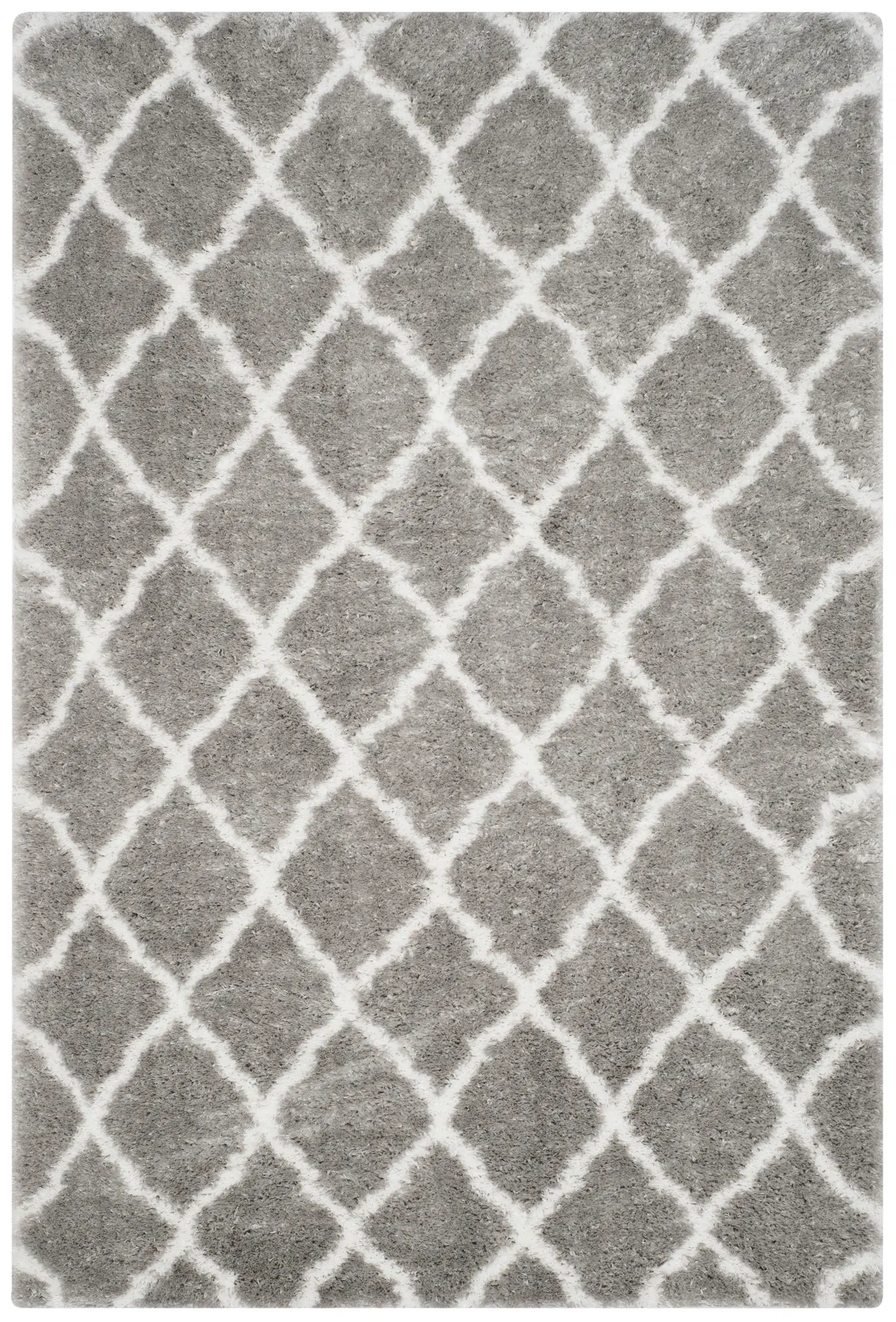 Indie Lattice Shag Rug