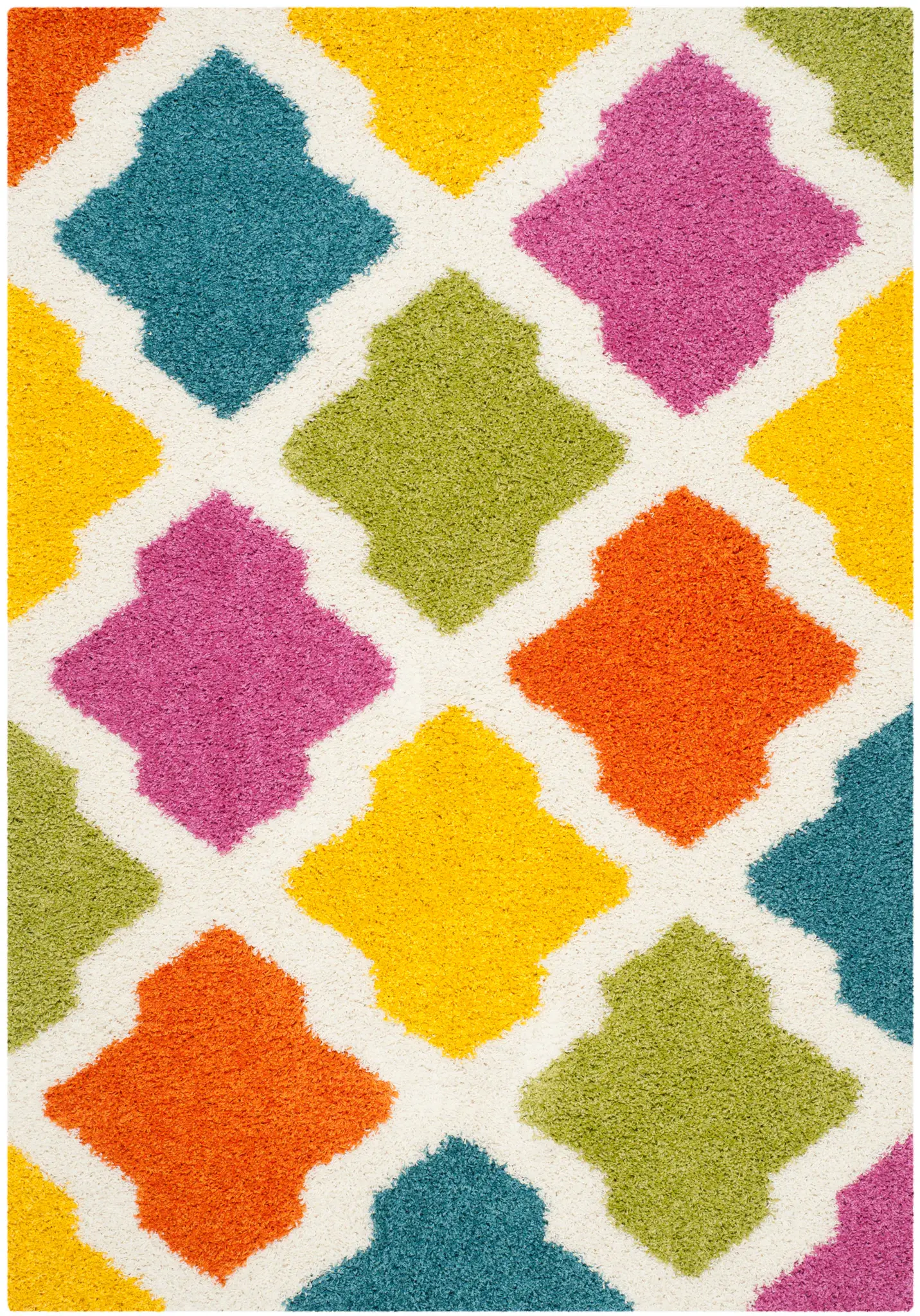 Safavieh Kids Ogee Trellis Shag Rug