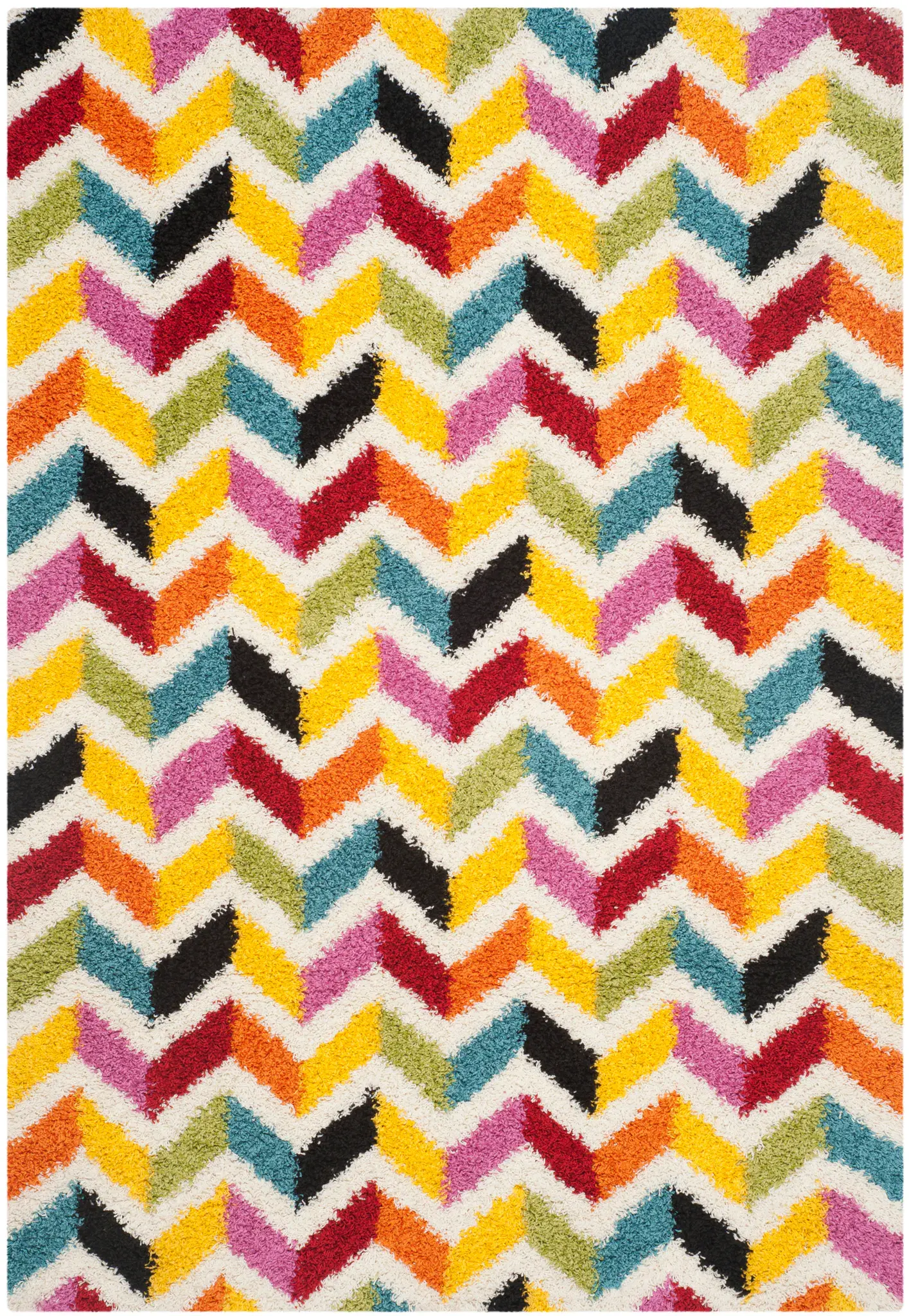 Safavieh Kids Chevron Shag Rug