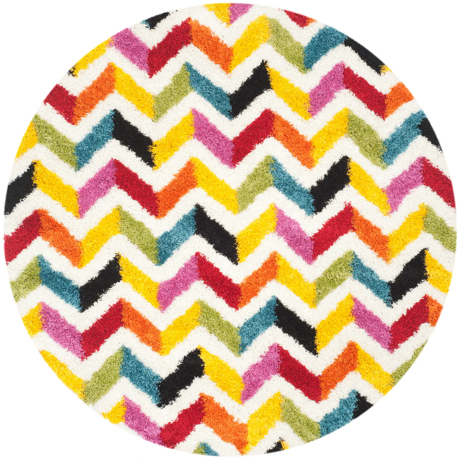 Safavieh Kids Chevron Shag Rug