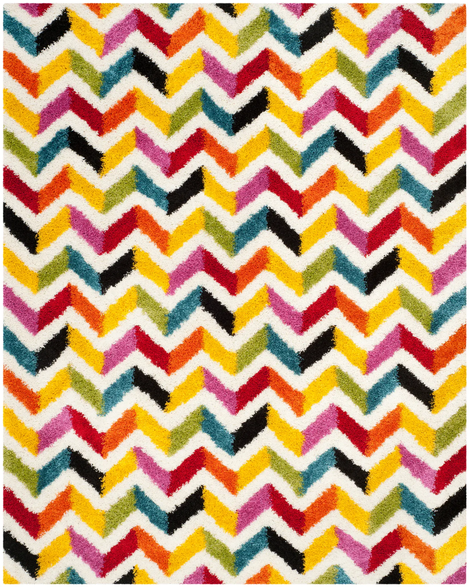 Safavieh Kids Chevron Shag Rug