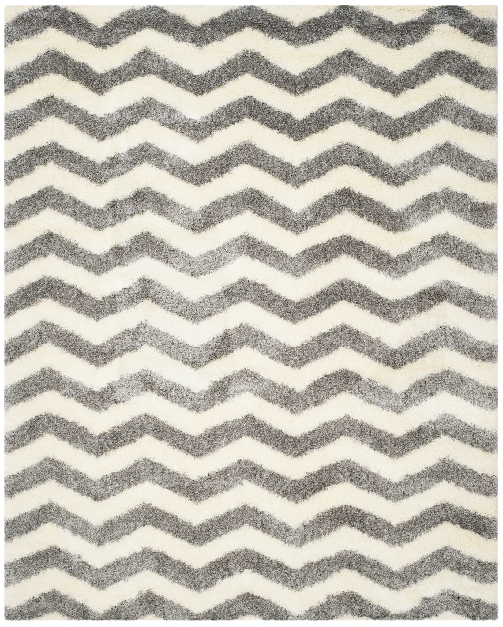 Montreal Chevron Shag Rug