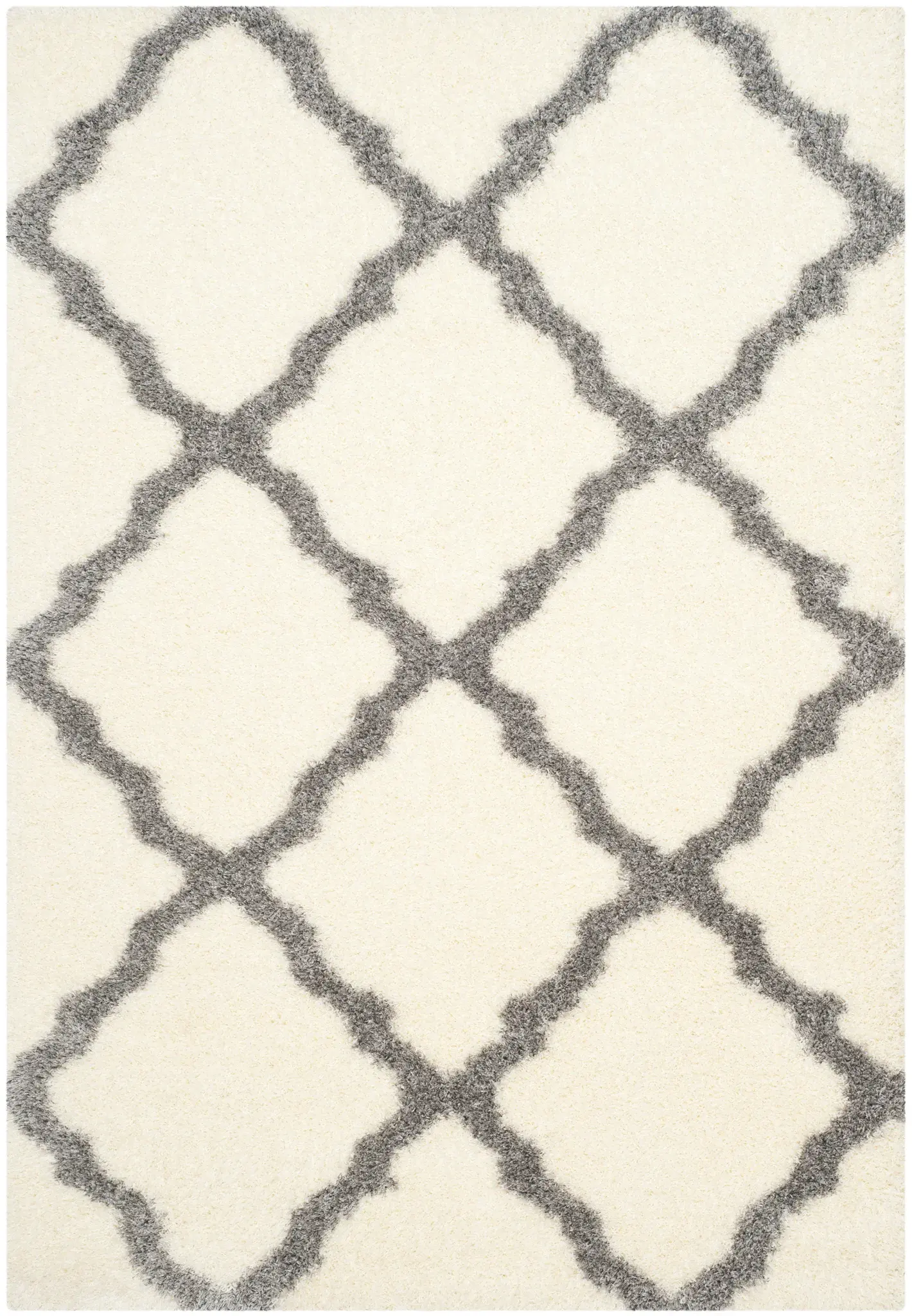 Montreal Trellis Shag Rug