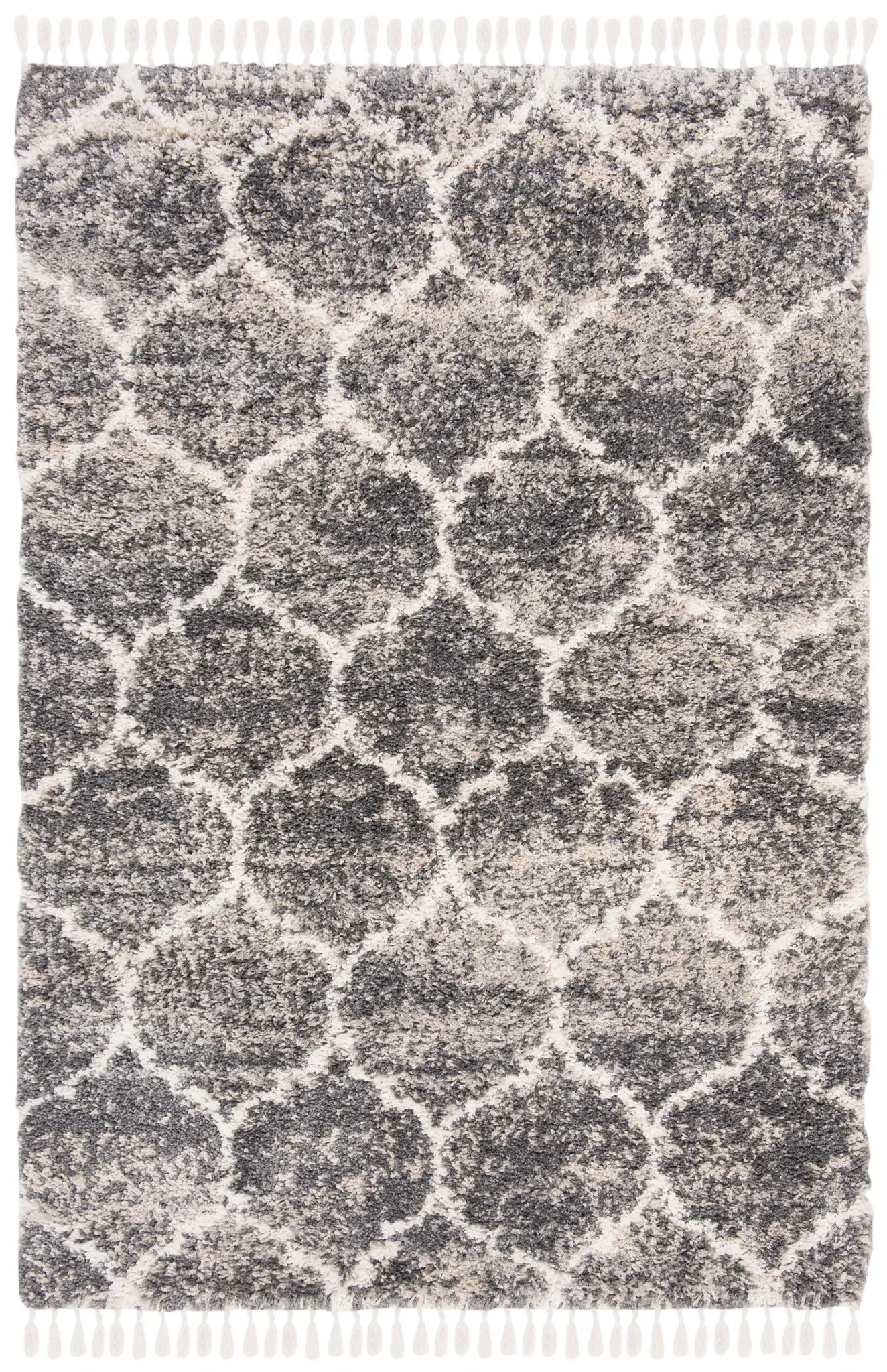 Melrose Lattice Shag Rug