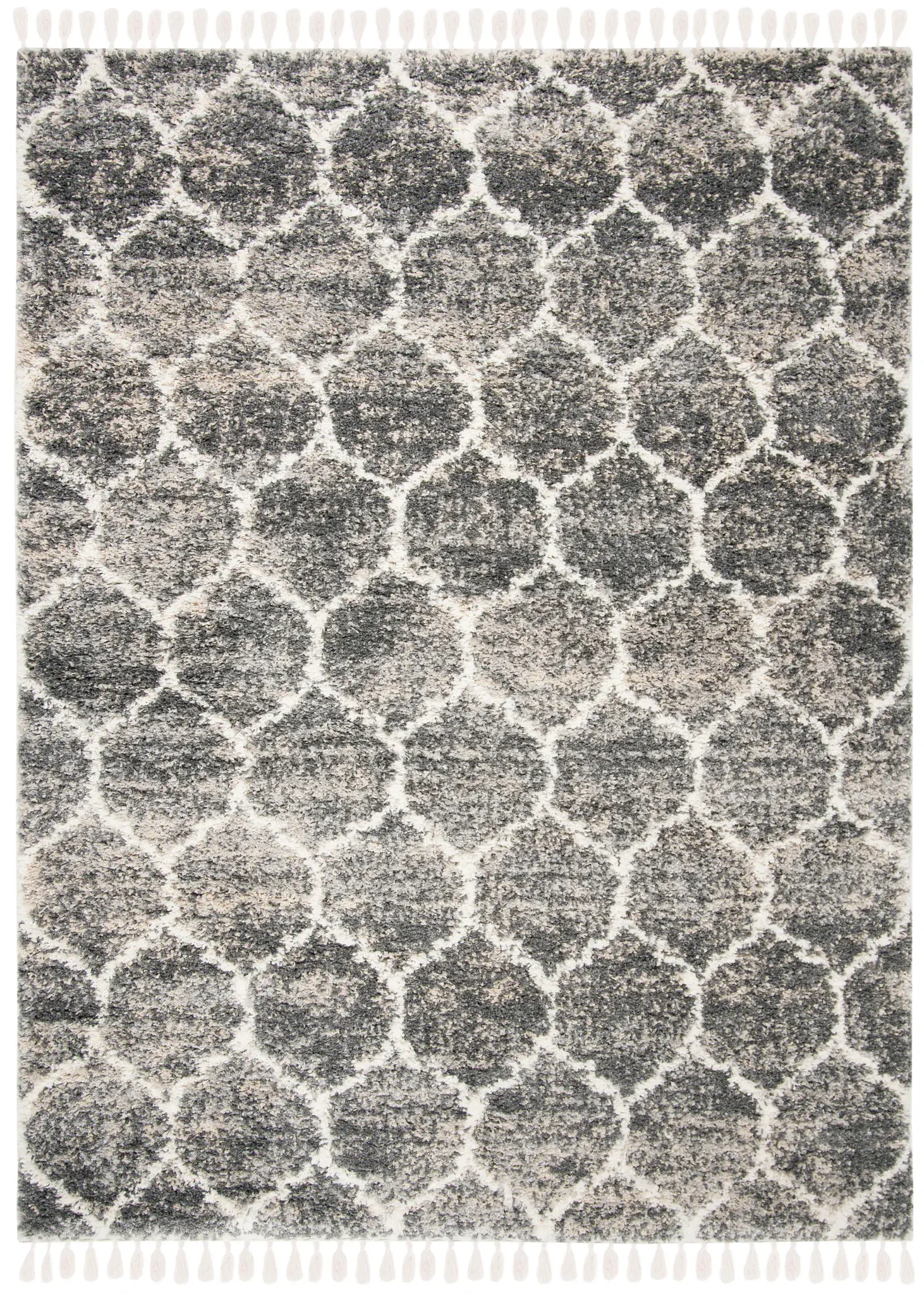 Melrose Lattice Shag Rug
