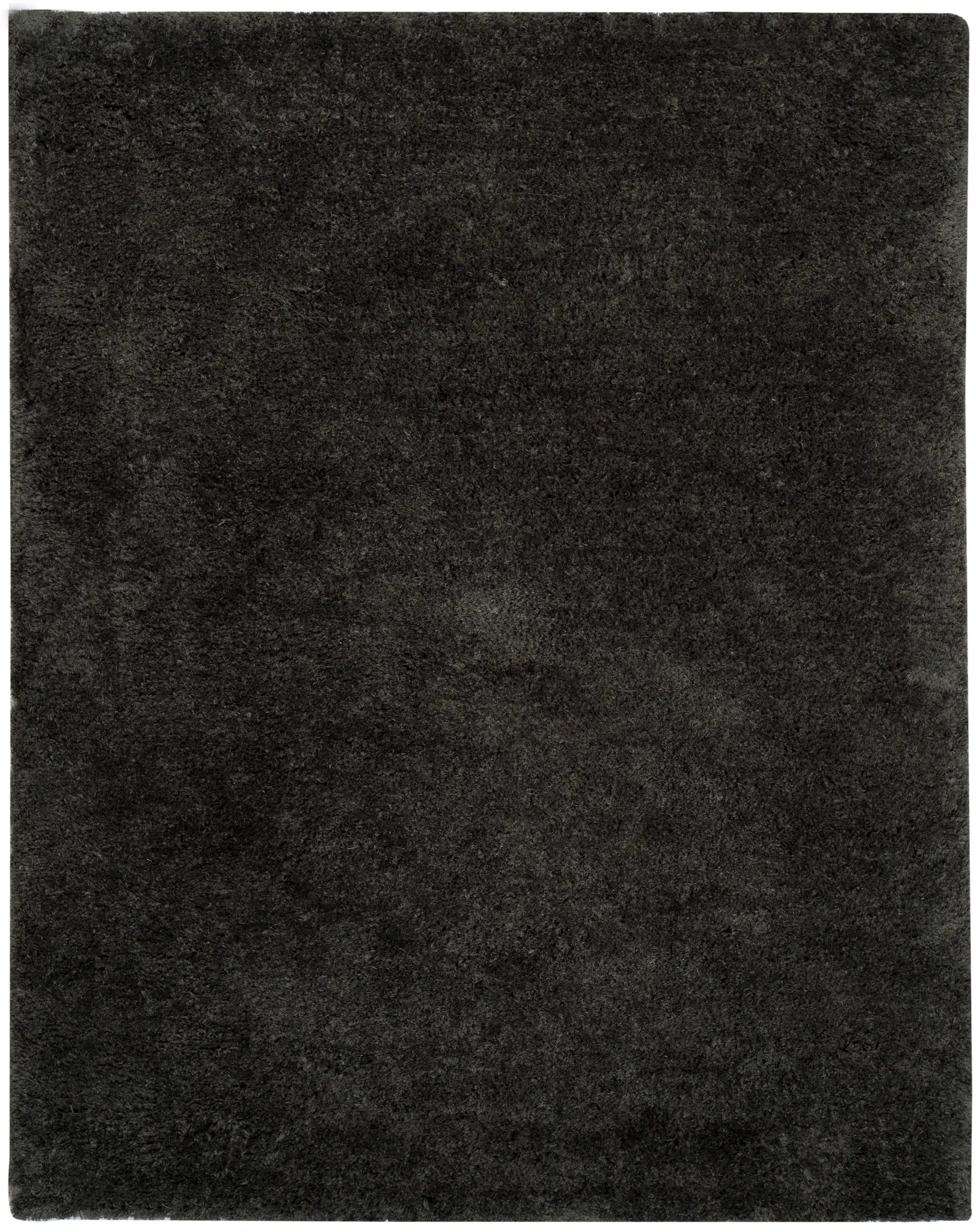 Supreme Solid Hand-Tufted Shag Rug