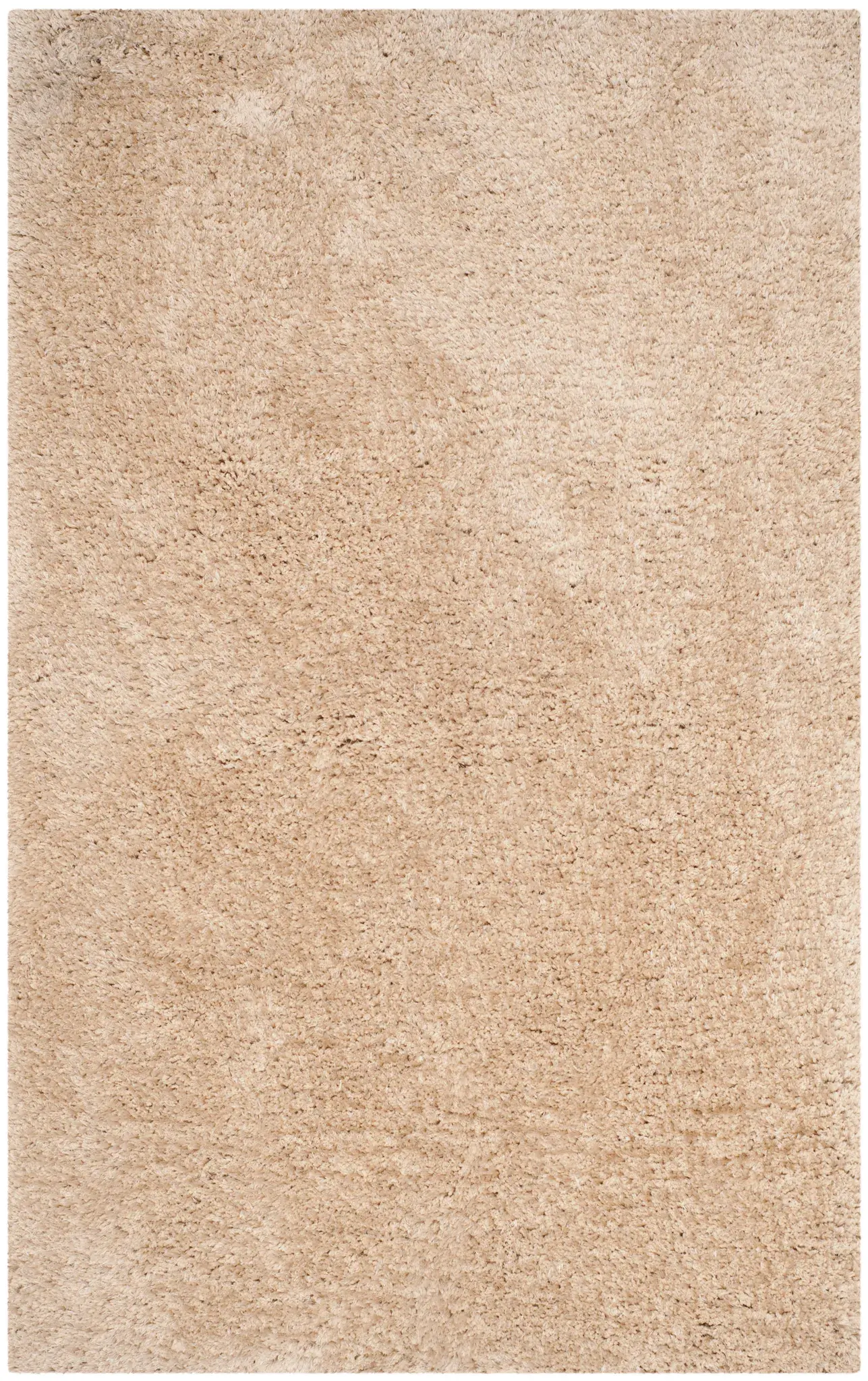 Supreme Solid Hand-Tufted Shag Rug