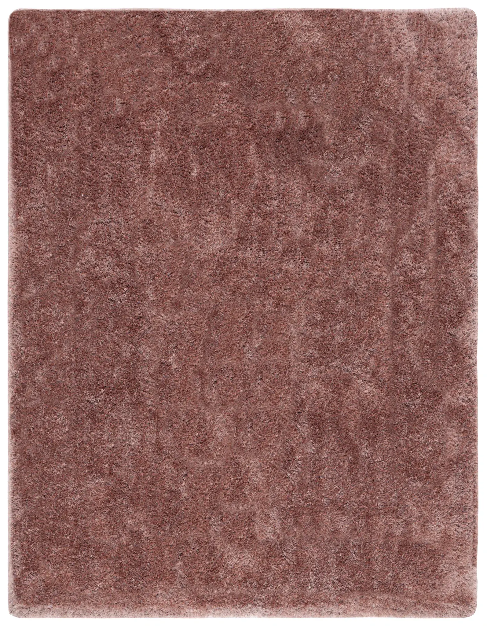 Luxe Solid Hand-Tufted Shag Rug