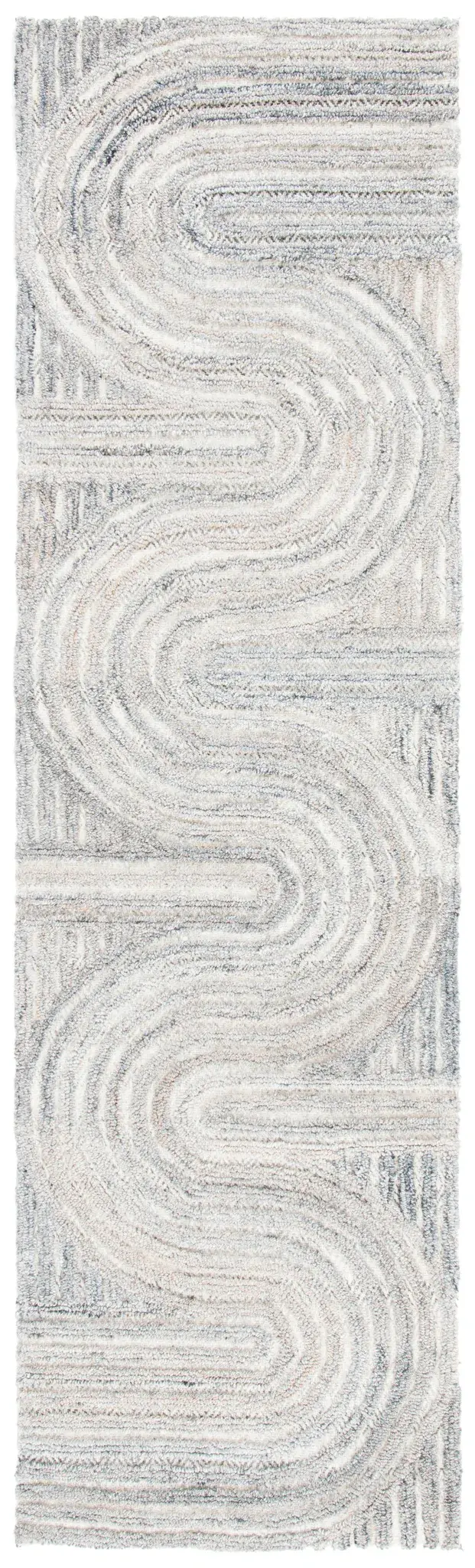 Southampton Curved Stripe Hand-Tufted Rug