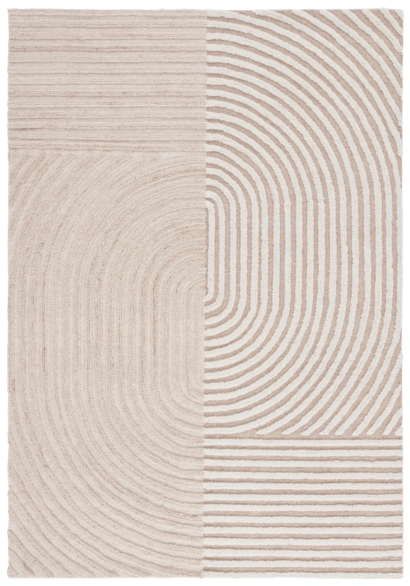 Southampton Arcs And Stripes Hand-Tufted Rug