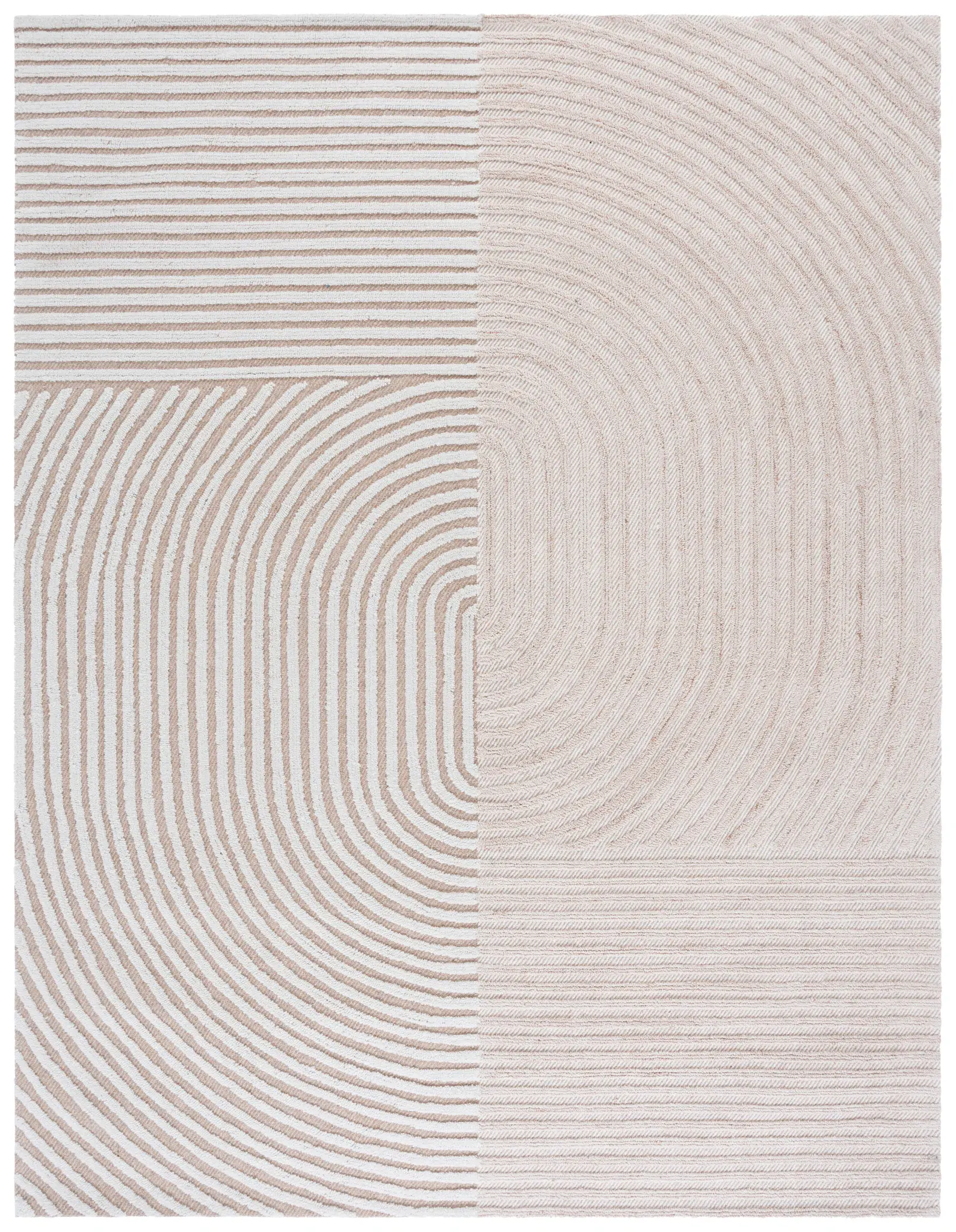 Southampton Arcs And Stripes Hand-Tufted Rug