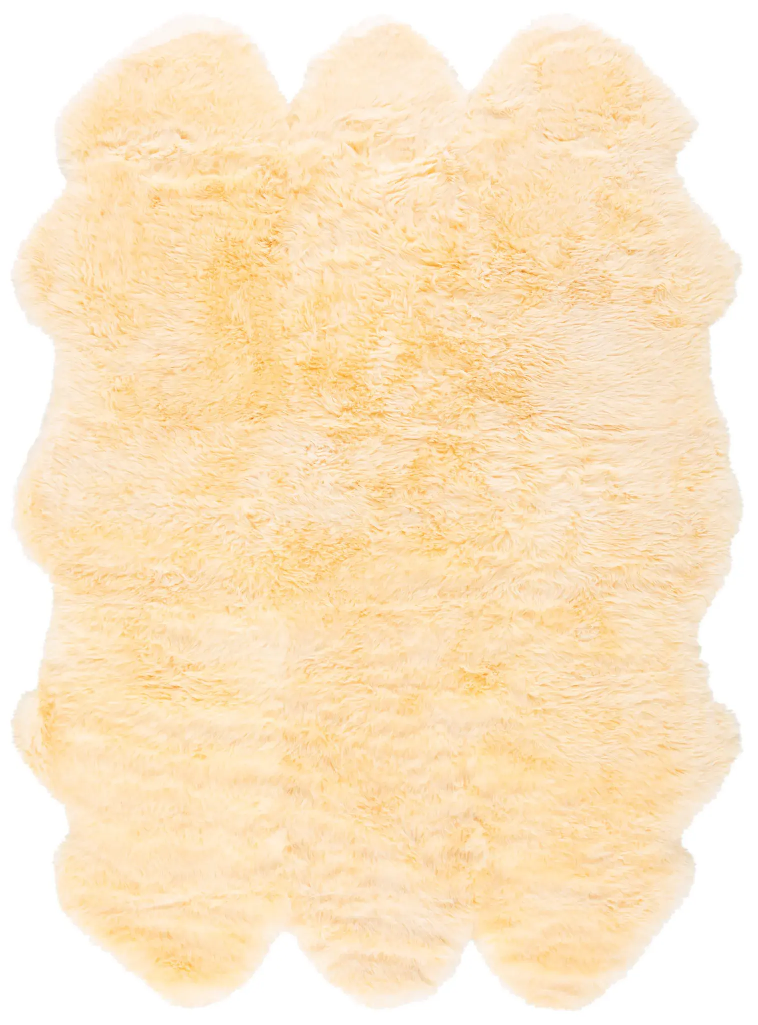 Sheep Skin Pelt Shag Rug